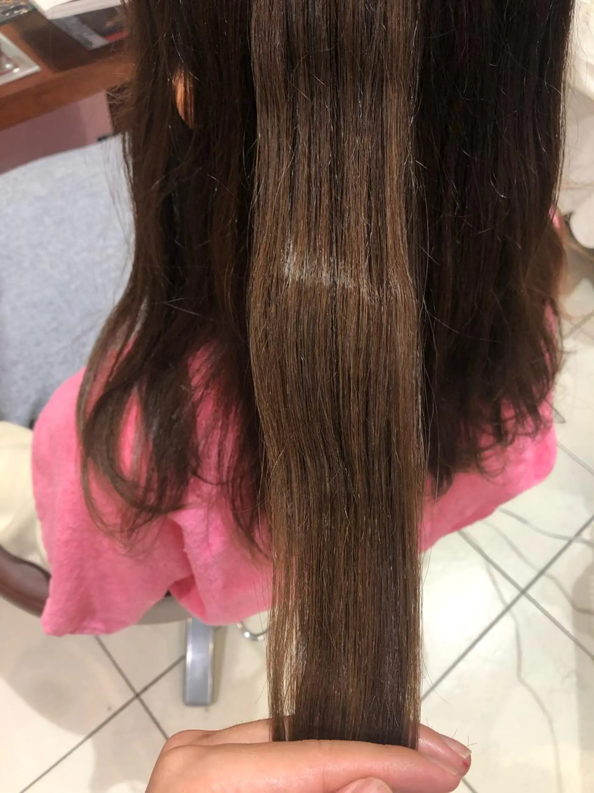 セミロング カラー 大阪長居🌱野見山 卓也のヘアスタイル