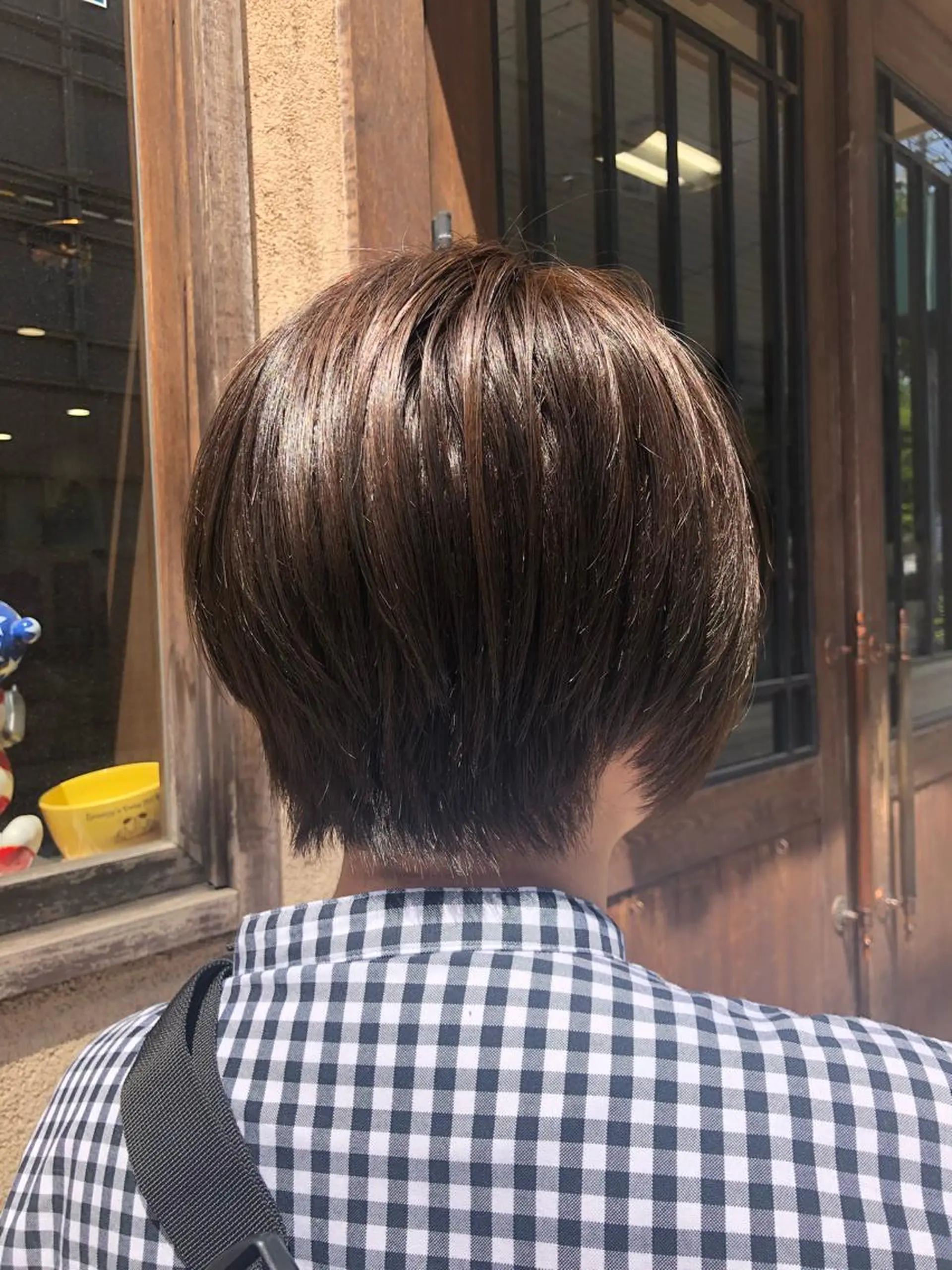 ショート カラー 國次 夕貴のヘアスタイル