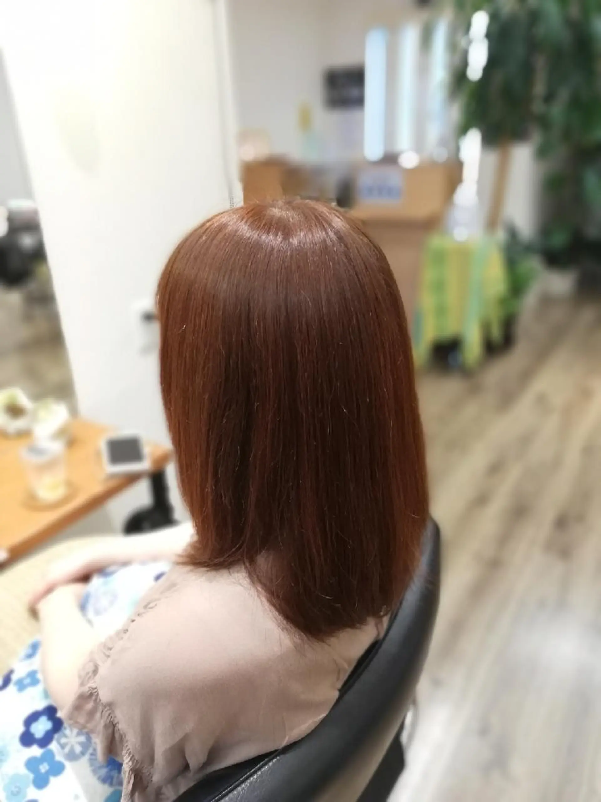 ミディアム カラー カット ヘアカラー 北林 弘展のヘアスタイル