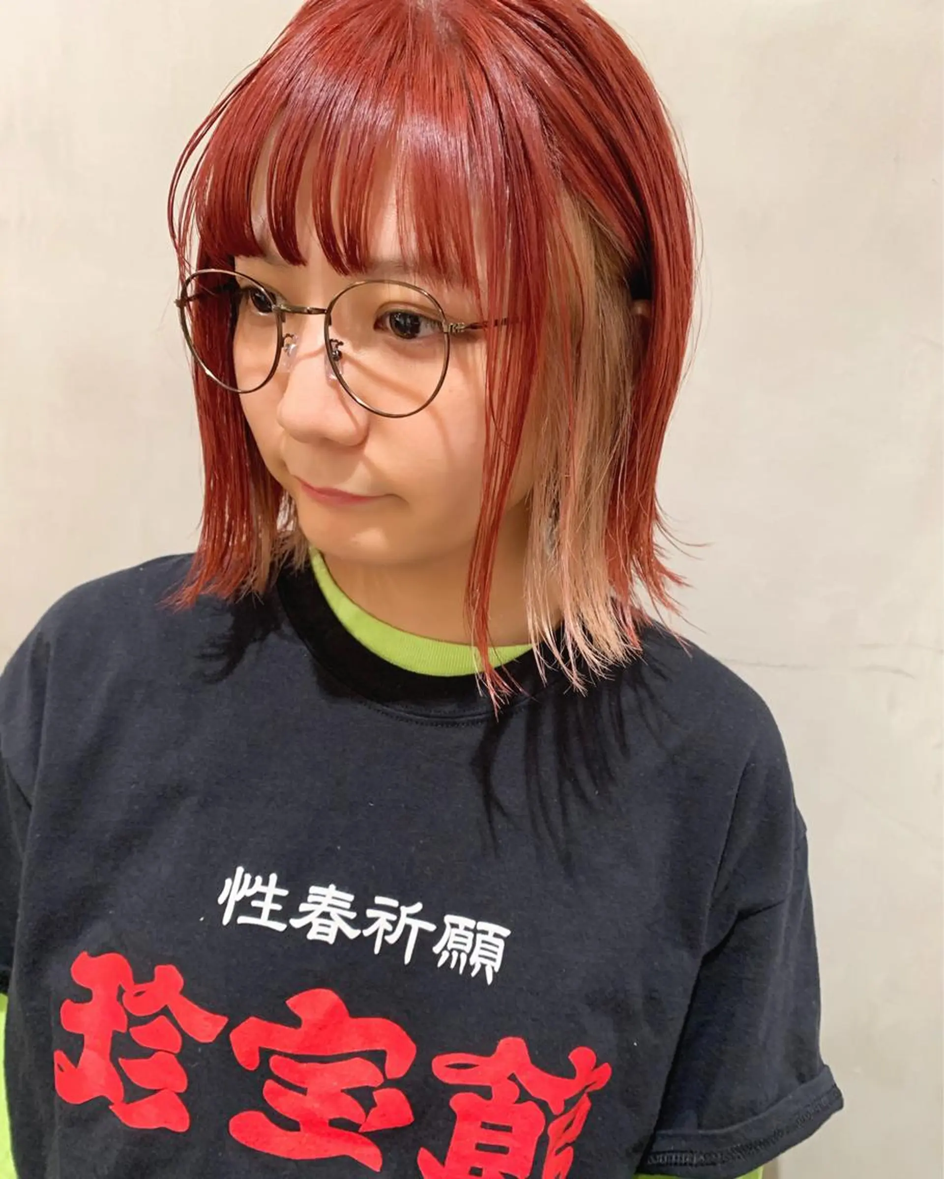 ショート カラー ヘアカラー トリートメント 優 作のヘアスタイル