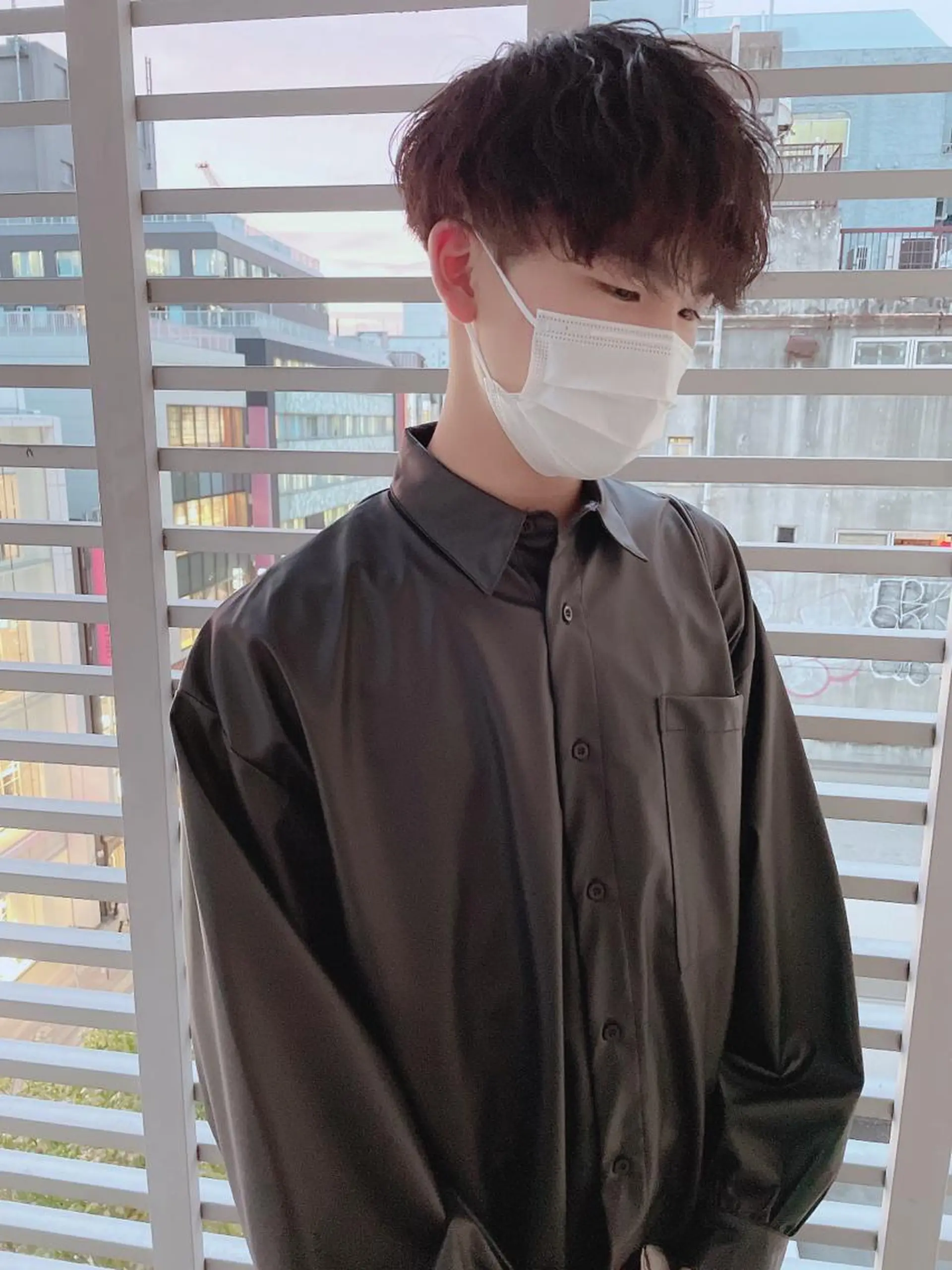 ショート パーマ ヘアアレンジ メンズ メンズZina代表 田端 麗治のヘアスタイル