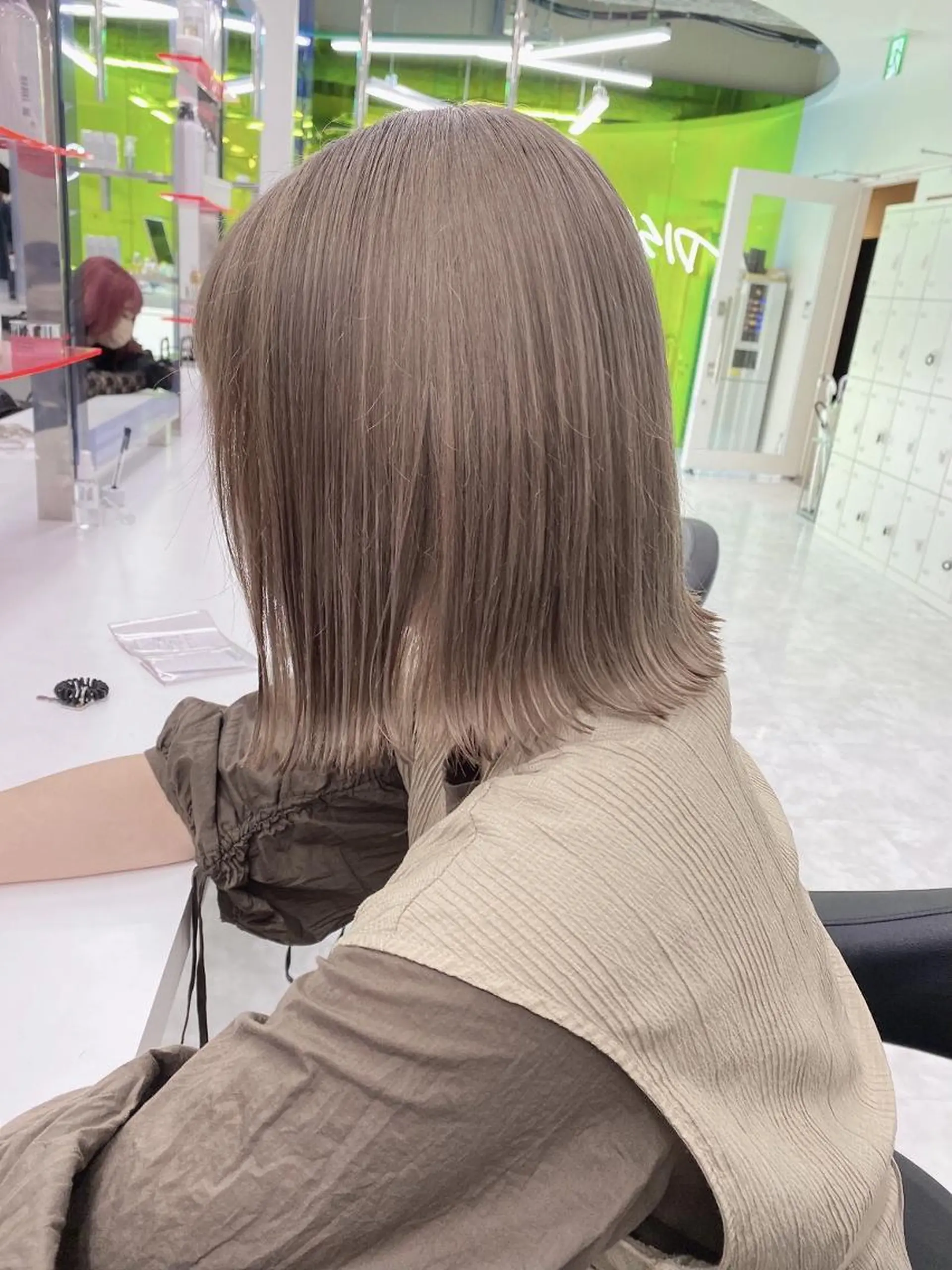 カラー 淡めベージュ🤎ショ ート🤎Kiyokaのヘアスタイル