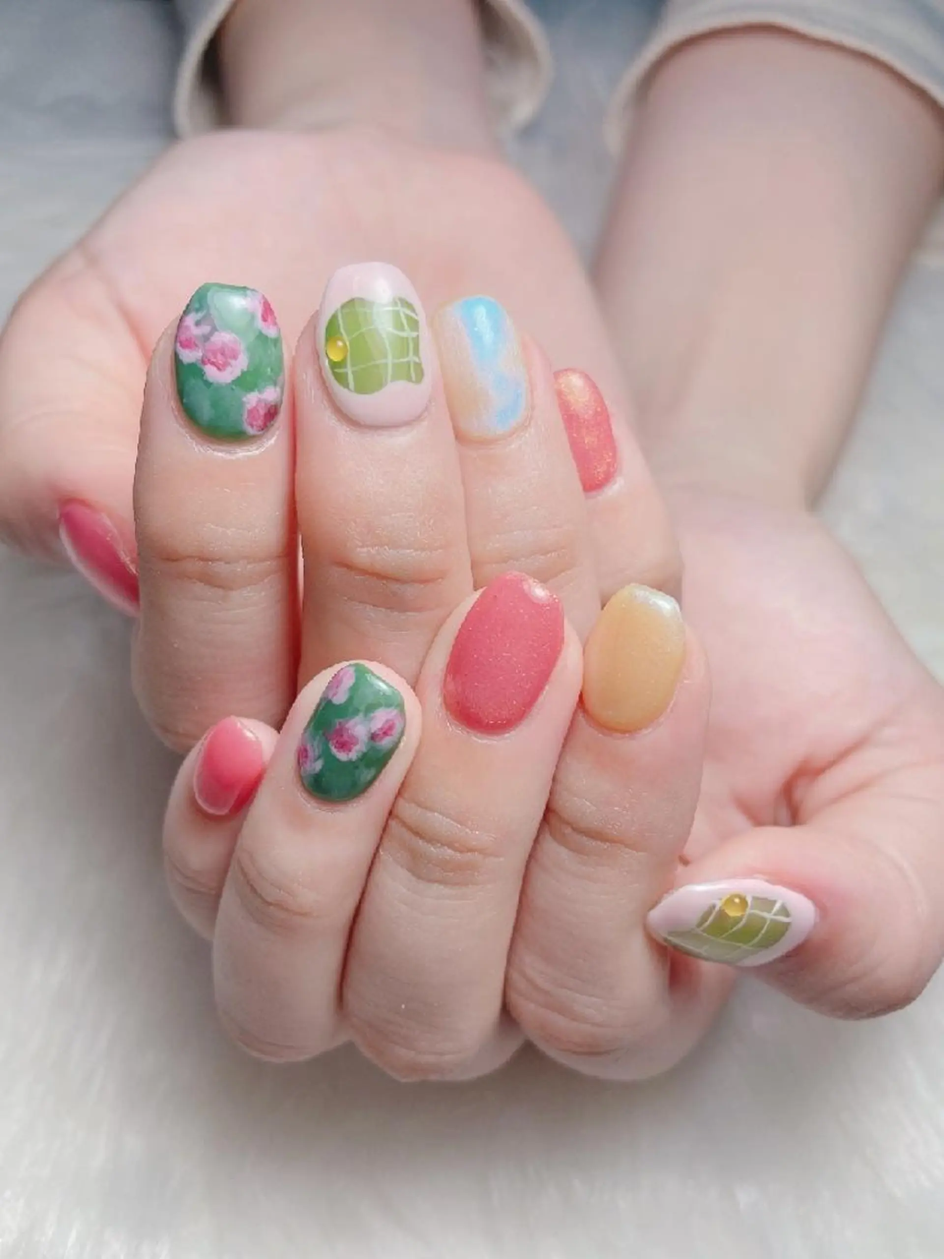 ネイル 🎀Yumi✨ 長さ出し専門のネイルデザイン