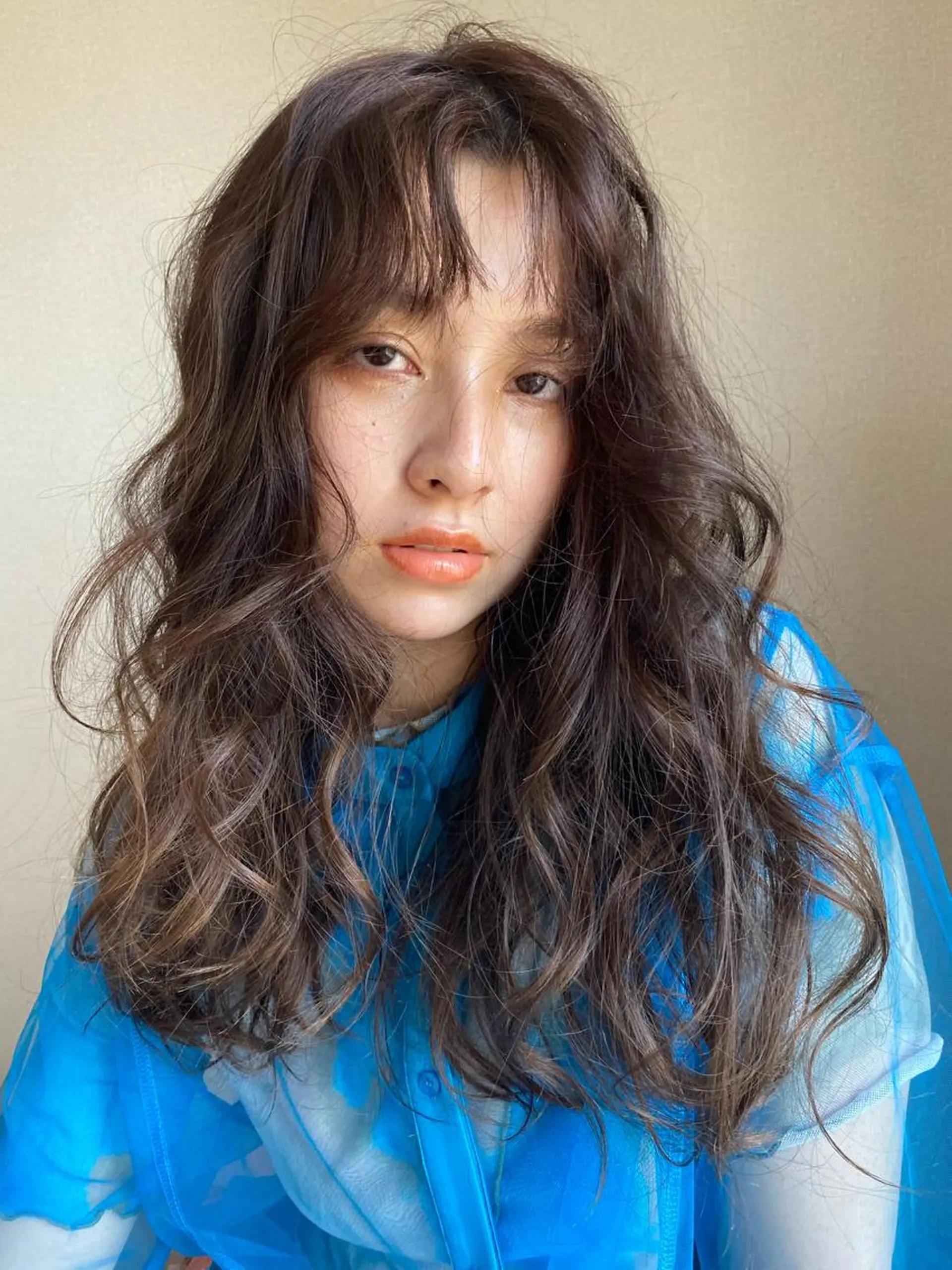 セミロング 柔らかbeige /chinari❤︎のヘアスタイル