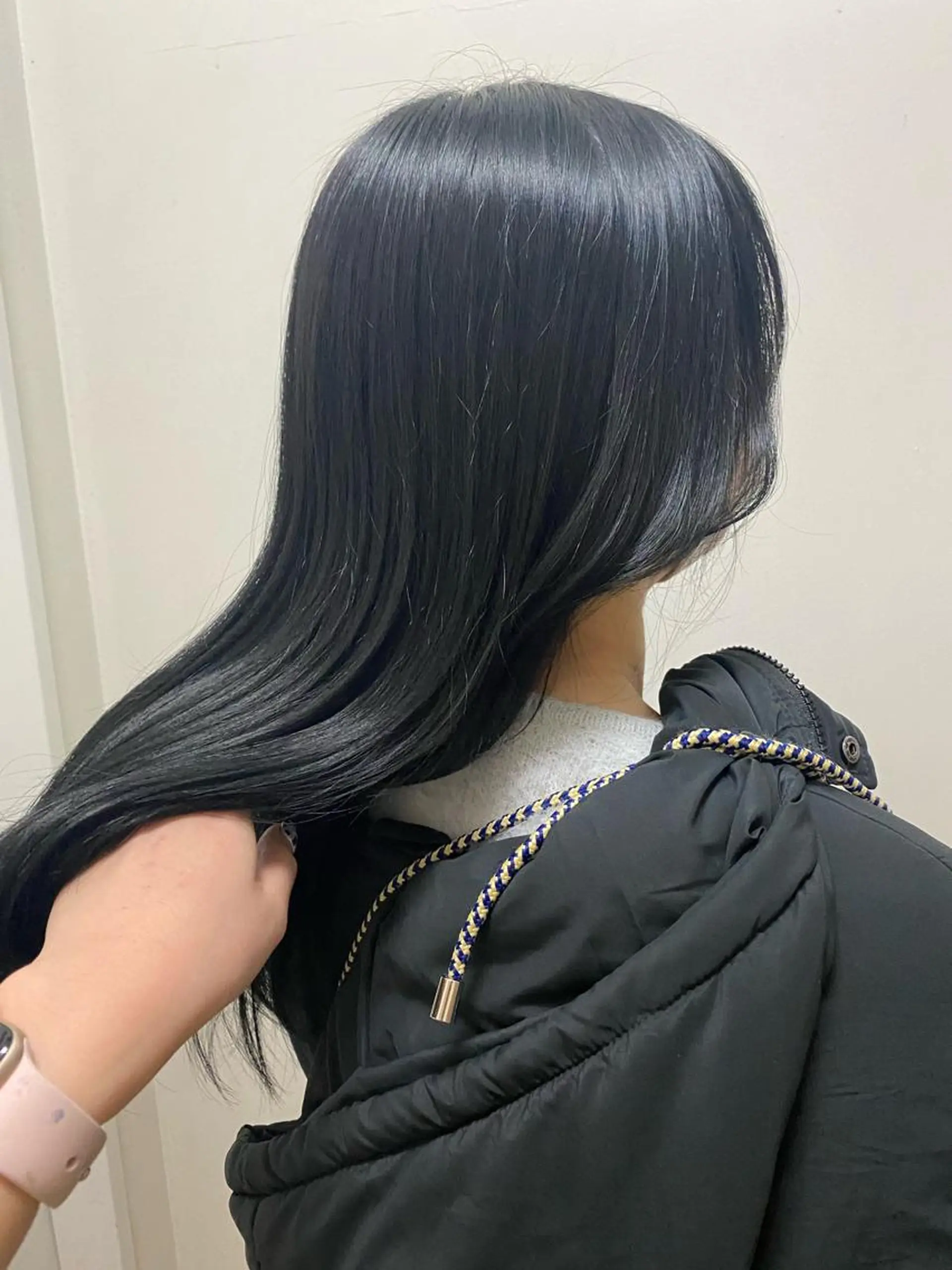 ロング カラー ネイビーカラー ヘアカラー トリートメント アレンジ指名 no.1✨ｈａｋｏのヘアスタイル