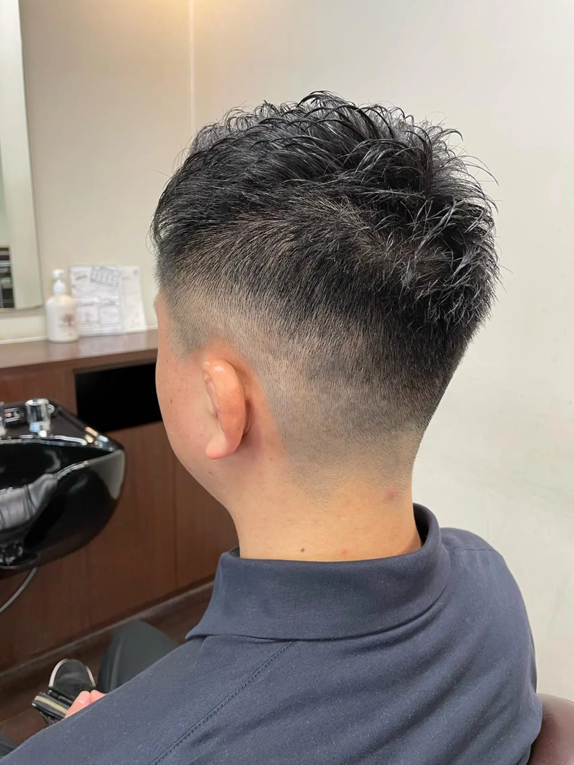 ショート メンズ 宮本 麗生のヘアスタイル