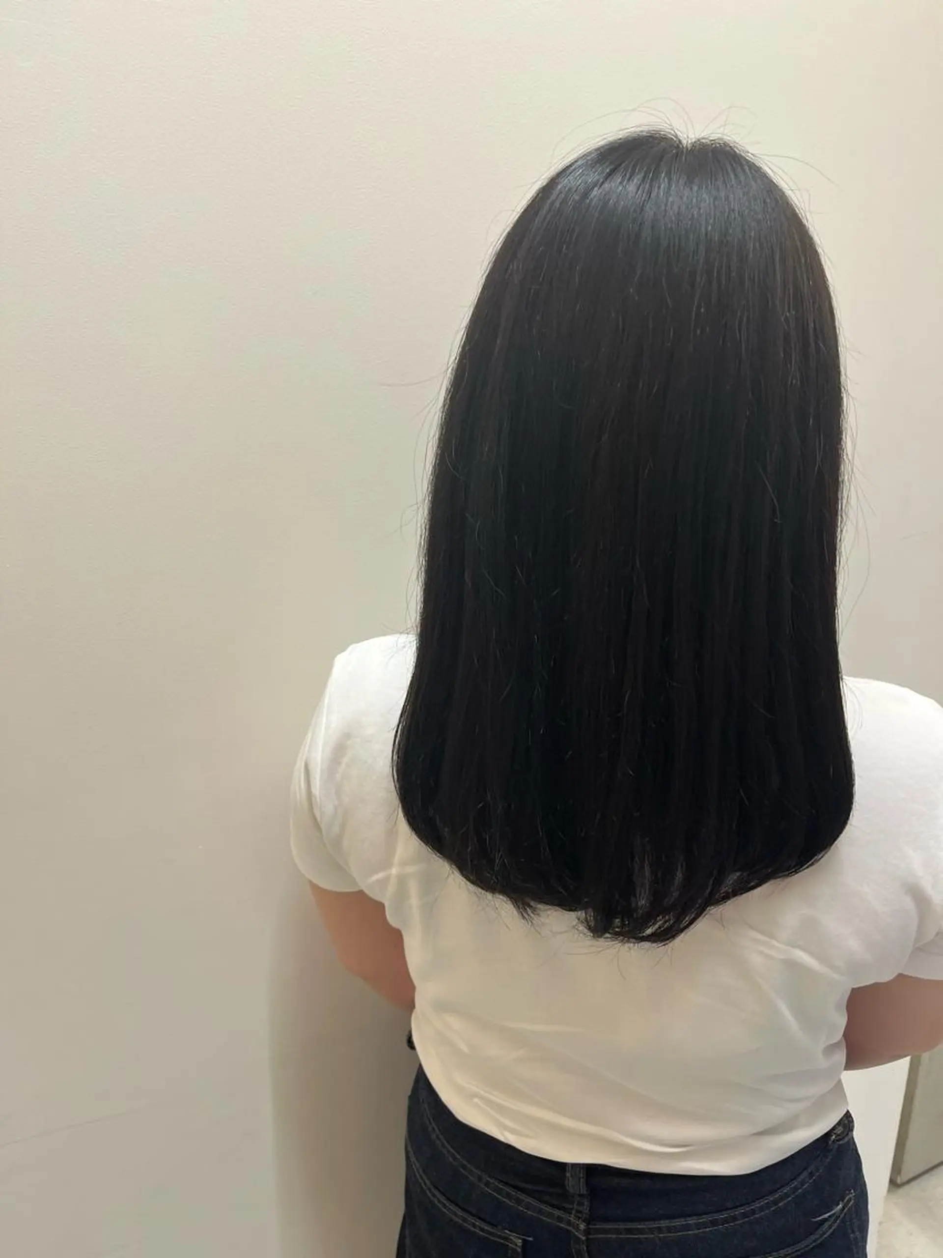 セミロング カラー 透明感カラー TEMIL HAIR 《まお》のヘアスタイル