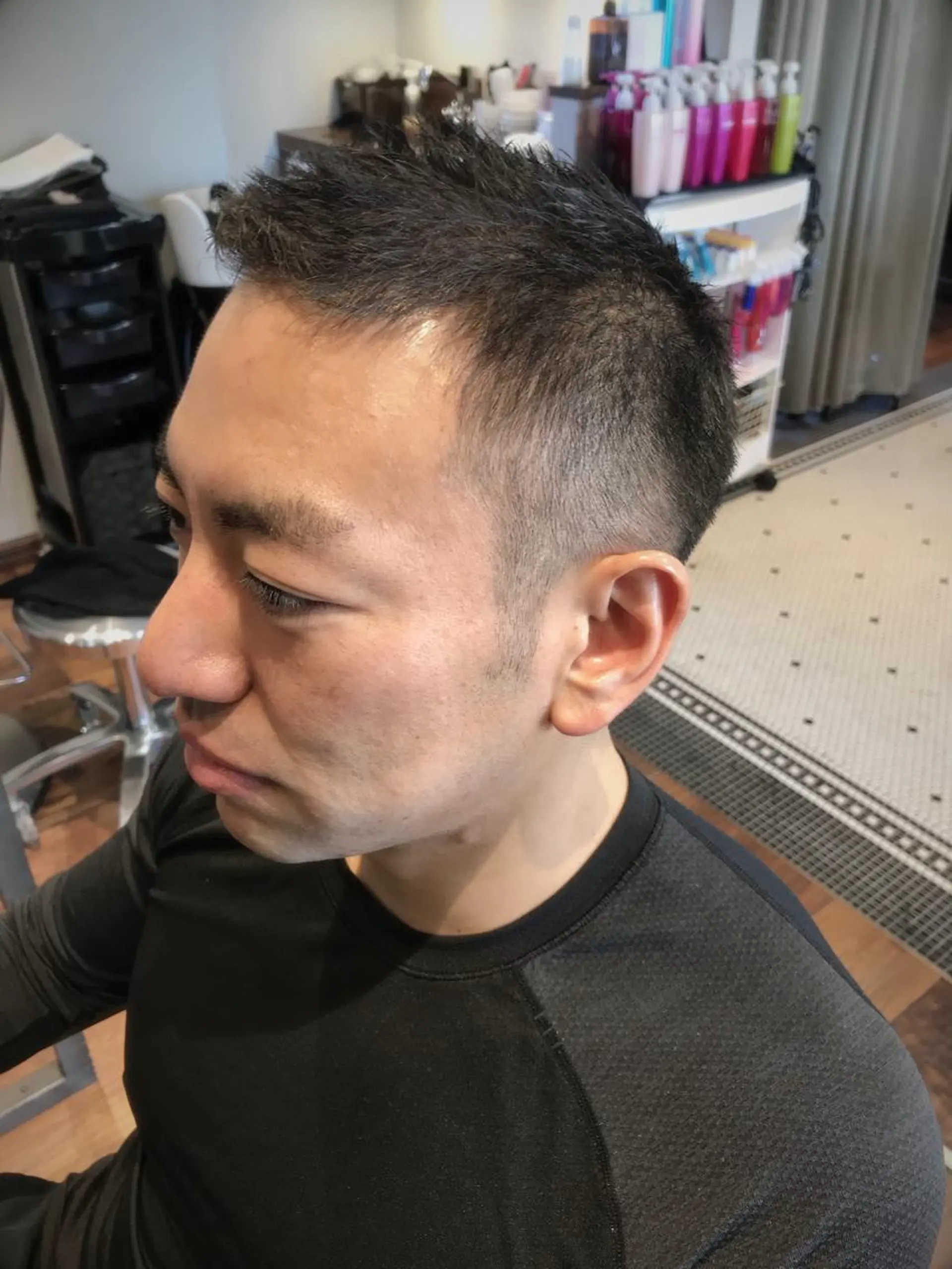 メンズ Leverage所属・【店長】外国人風 メンズヘア尾上雄輝のヘアスタイル