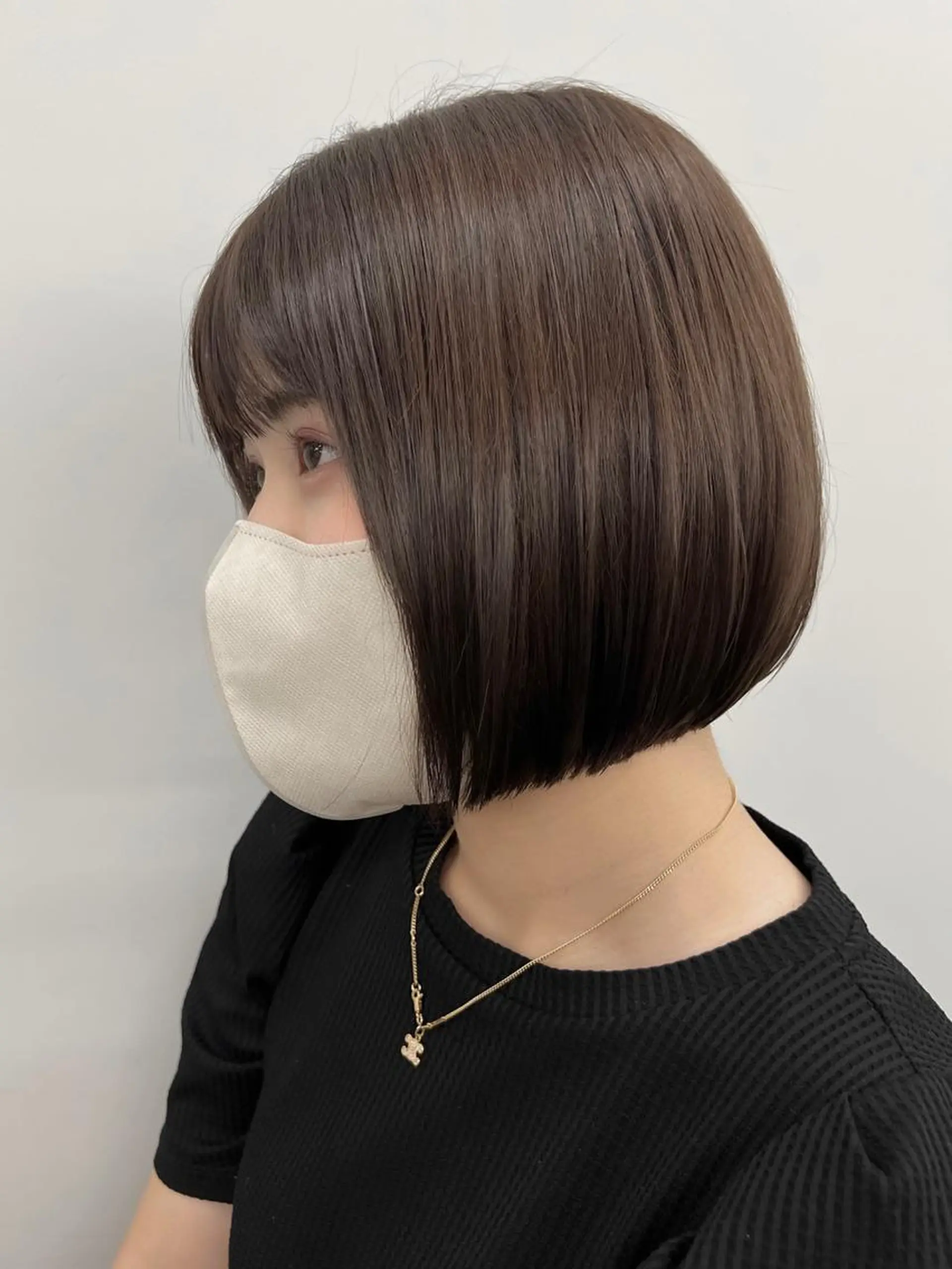 ショート ボブ 長尾 理子のヘアスタイル