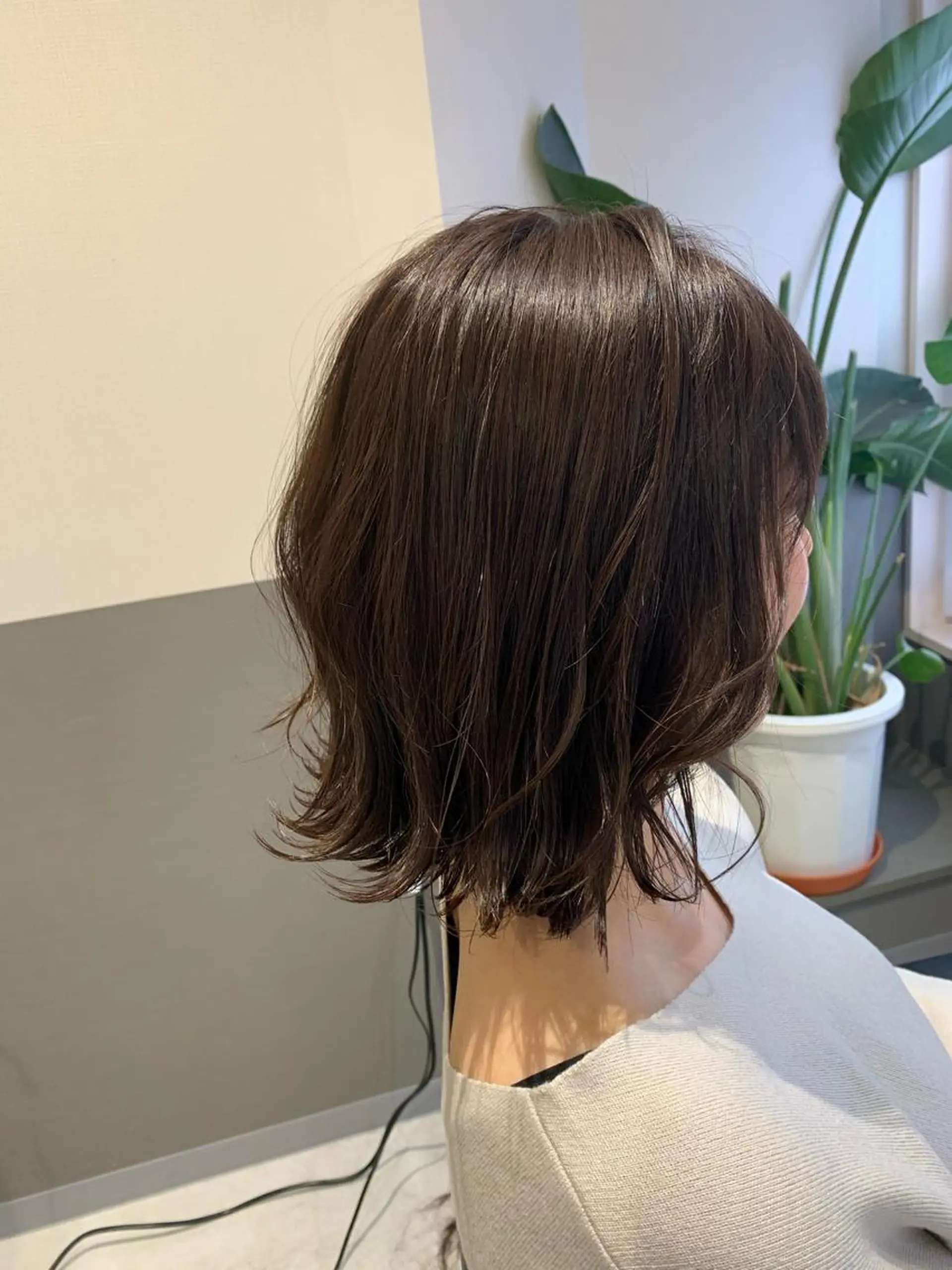 ショート カラー ボブ レイヤーカット Eleanor 立川北口のヘアスタイル