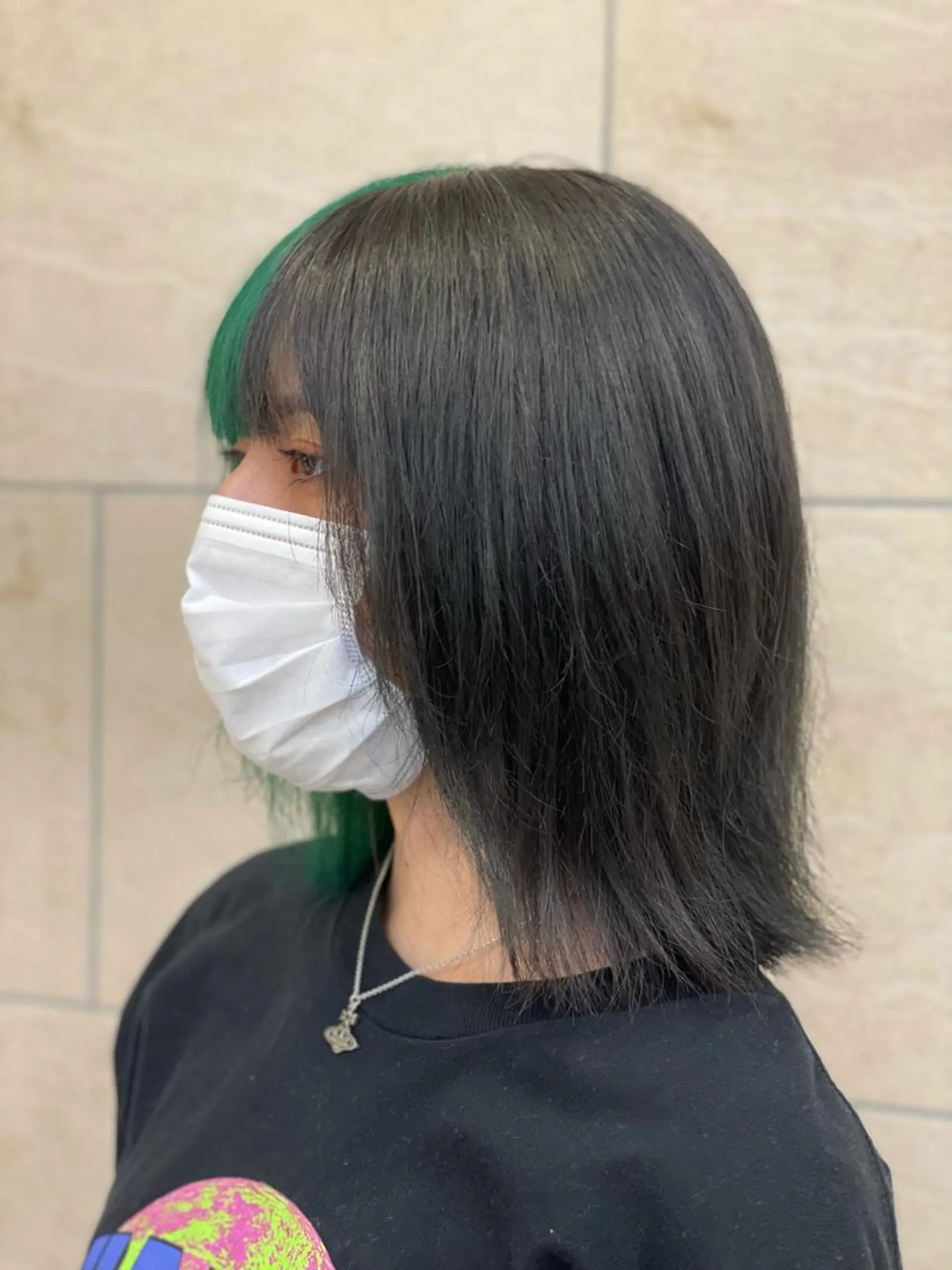 セミロング カラー ボブ/ショート/ パーマ/shinのヘアスタイル