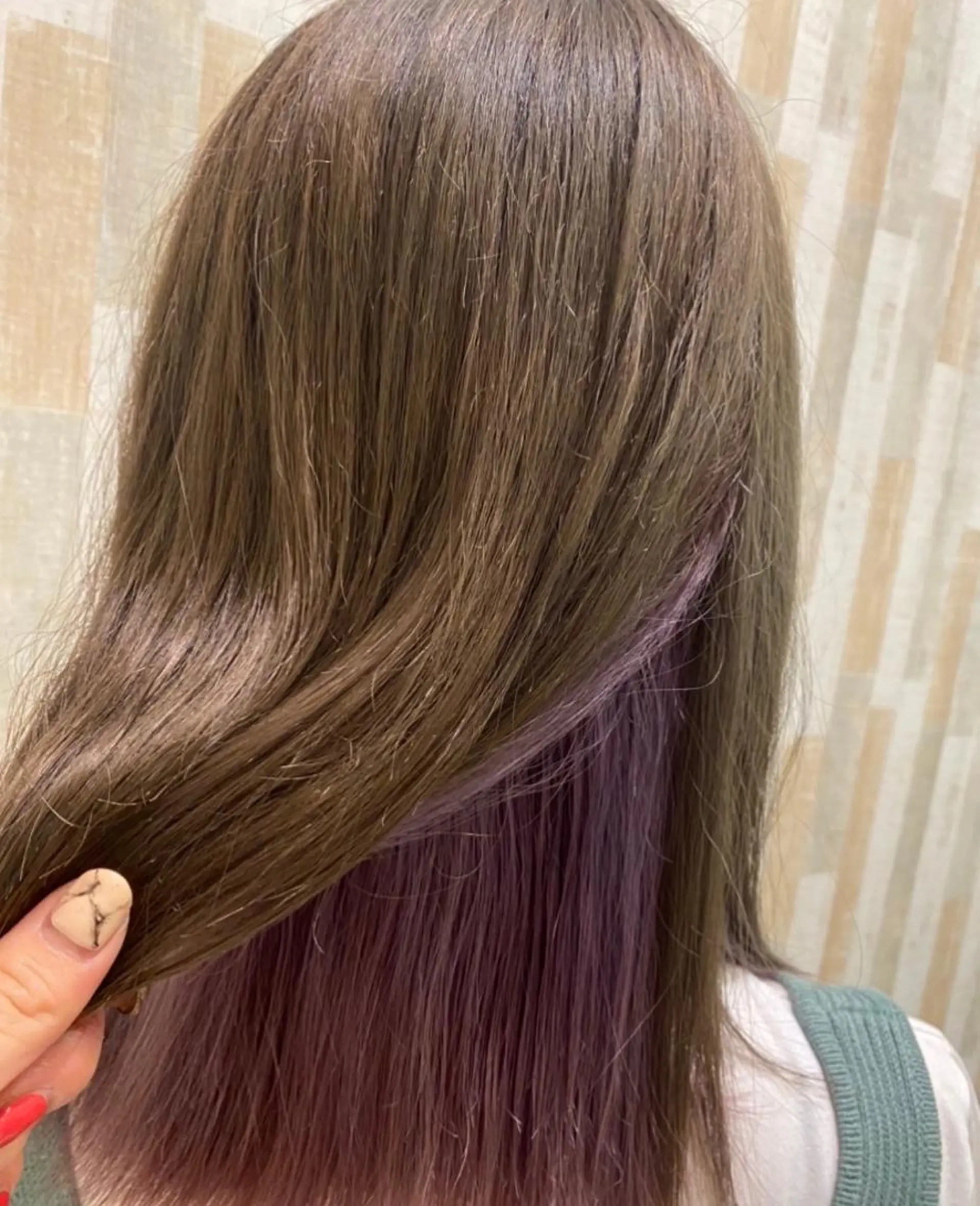 ミディアム diar 大石 彩織のヘアスタイル