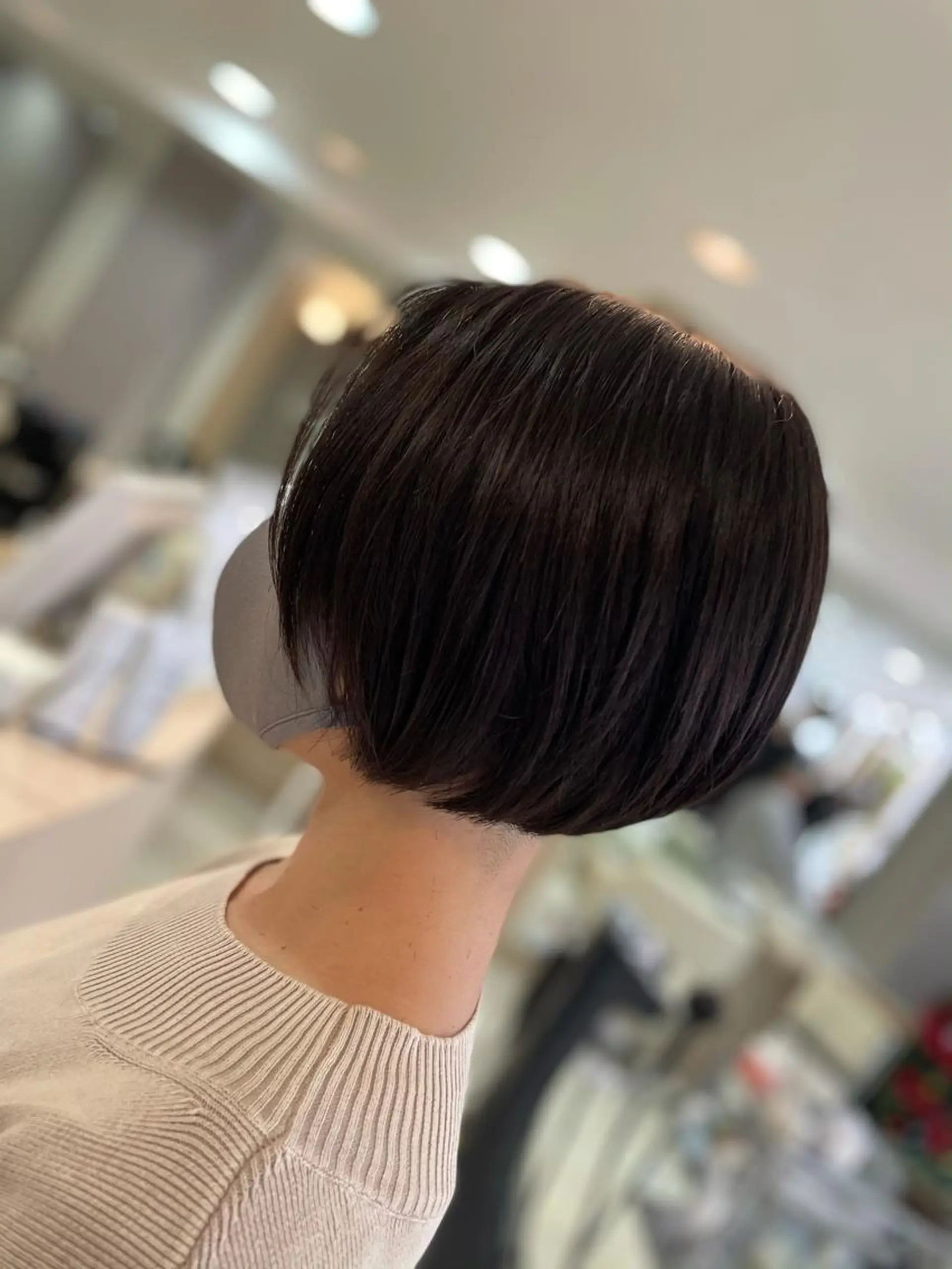 ショート カラー ショートボブ ボブ ショートヘア カット チーフデザイナー 西川凌史のヘアスタイル
