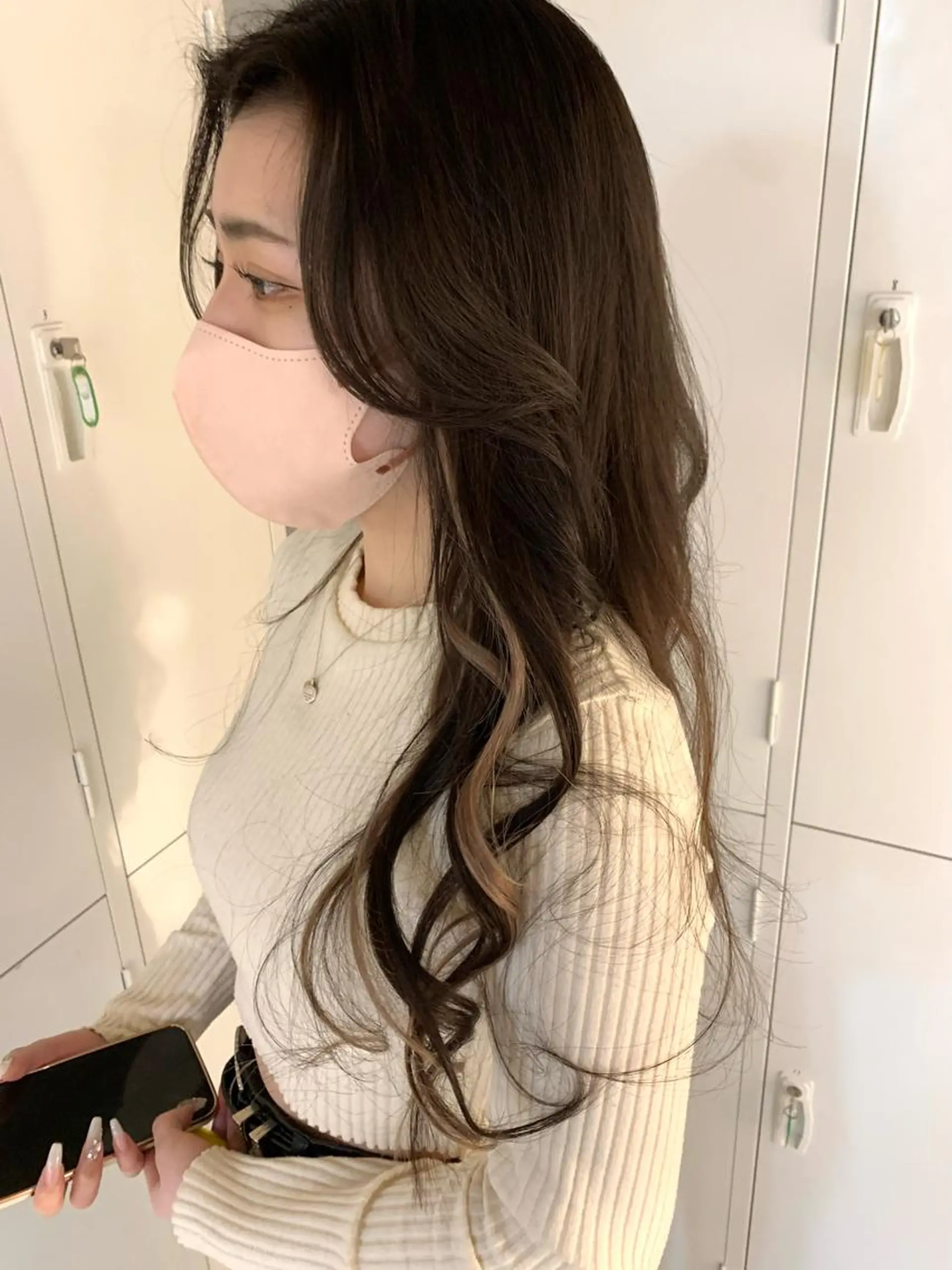 ロング プルエクステ エクステ 韓国風ヘア エクステ grow所属・和田 拓也のヘアスタイル