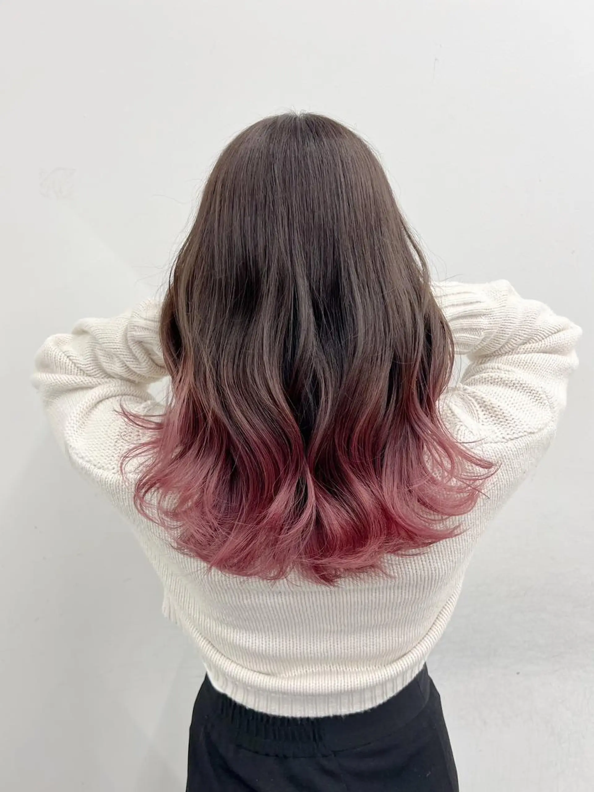 ロング カラー アディクシーカラー アッシュ ブルーカラー ダークアッシュ グレージュ 【公式】amble luxe池袋東口💛のヘアスタイル