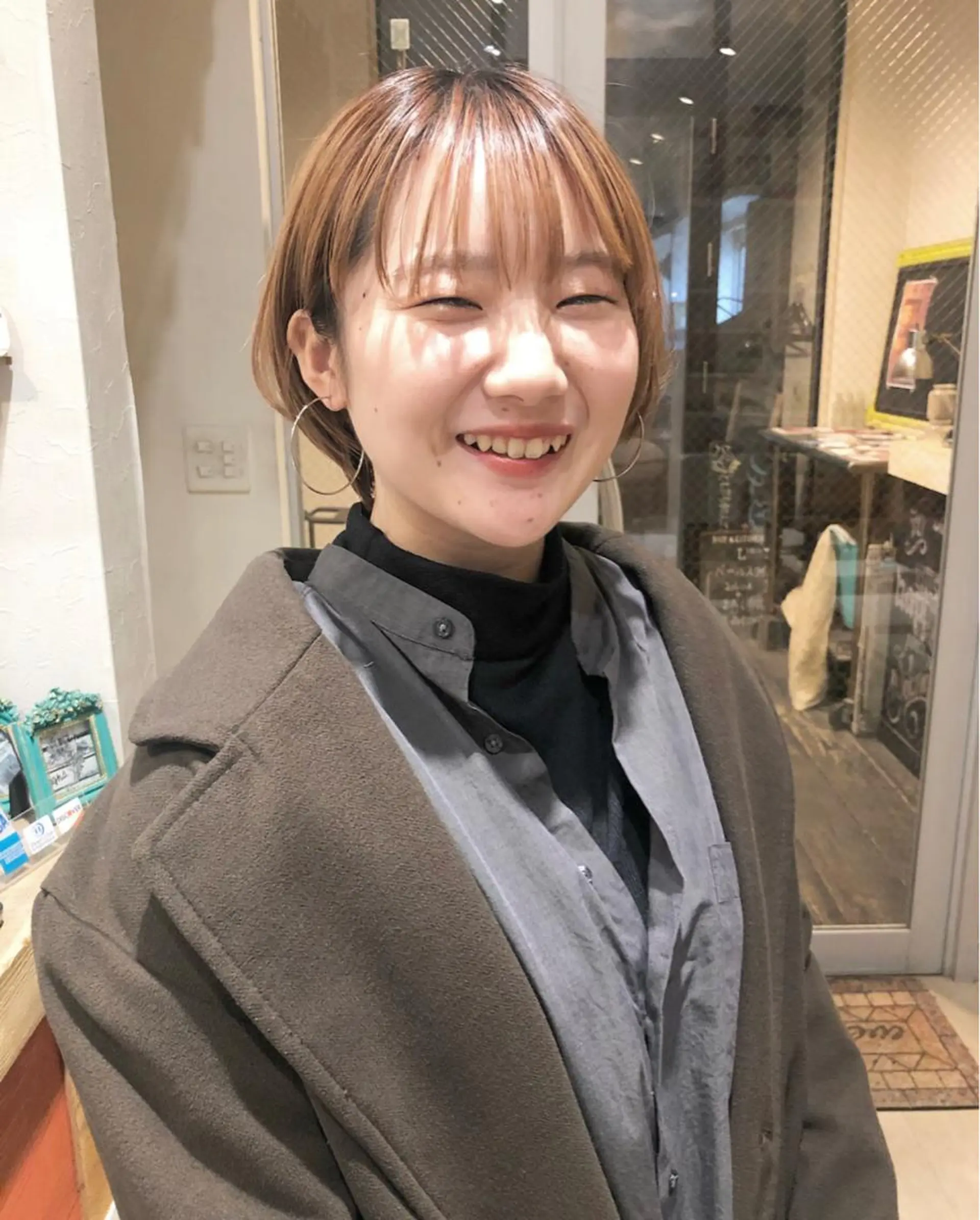 ショート カラー nakahara madokaのヘアスタイル