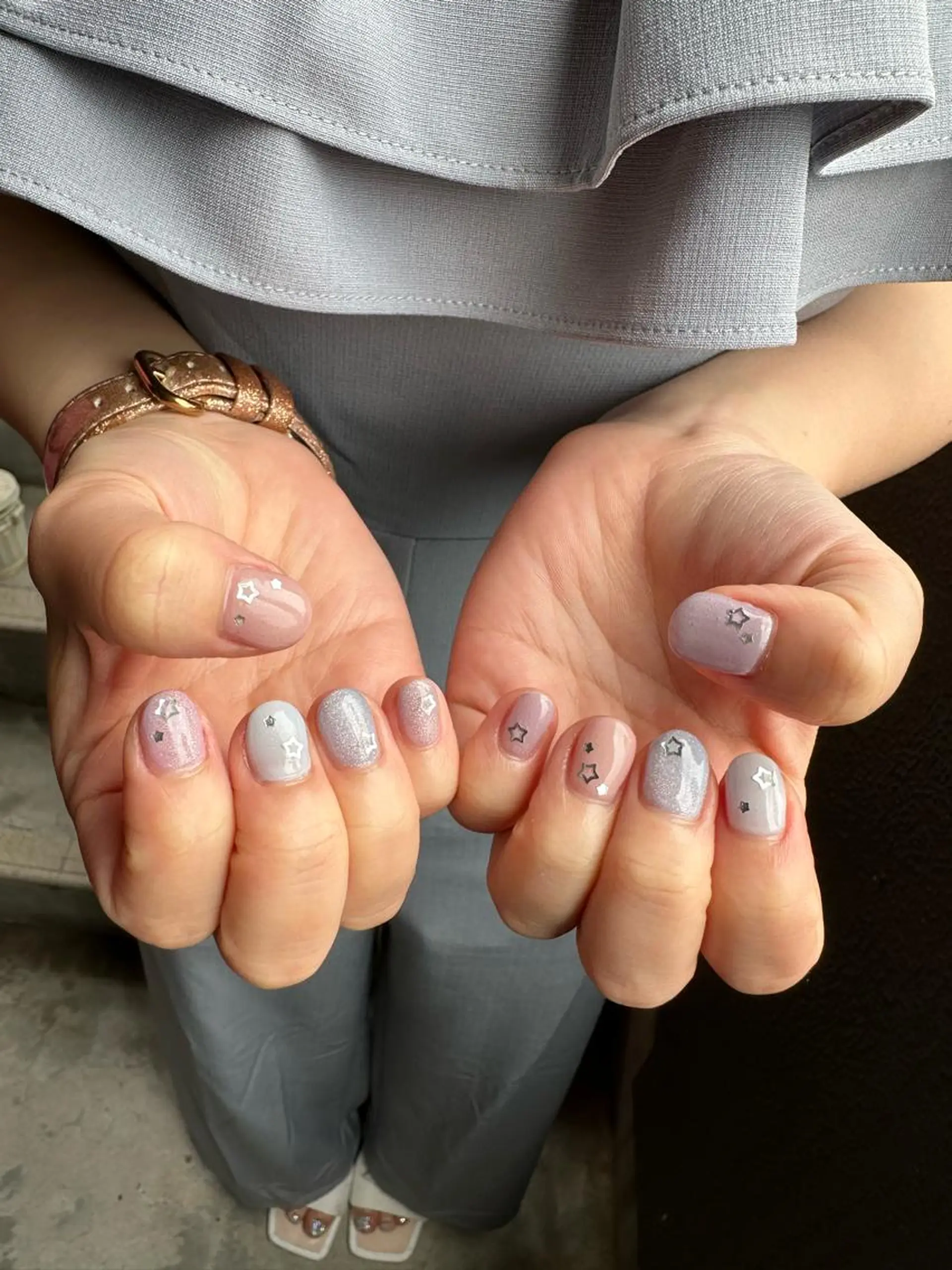 ネイル アートネイル 長堀橋 ネイルEMIのネイルデザイン