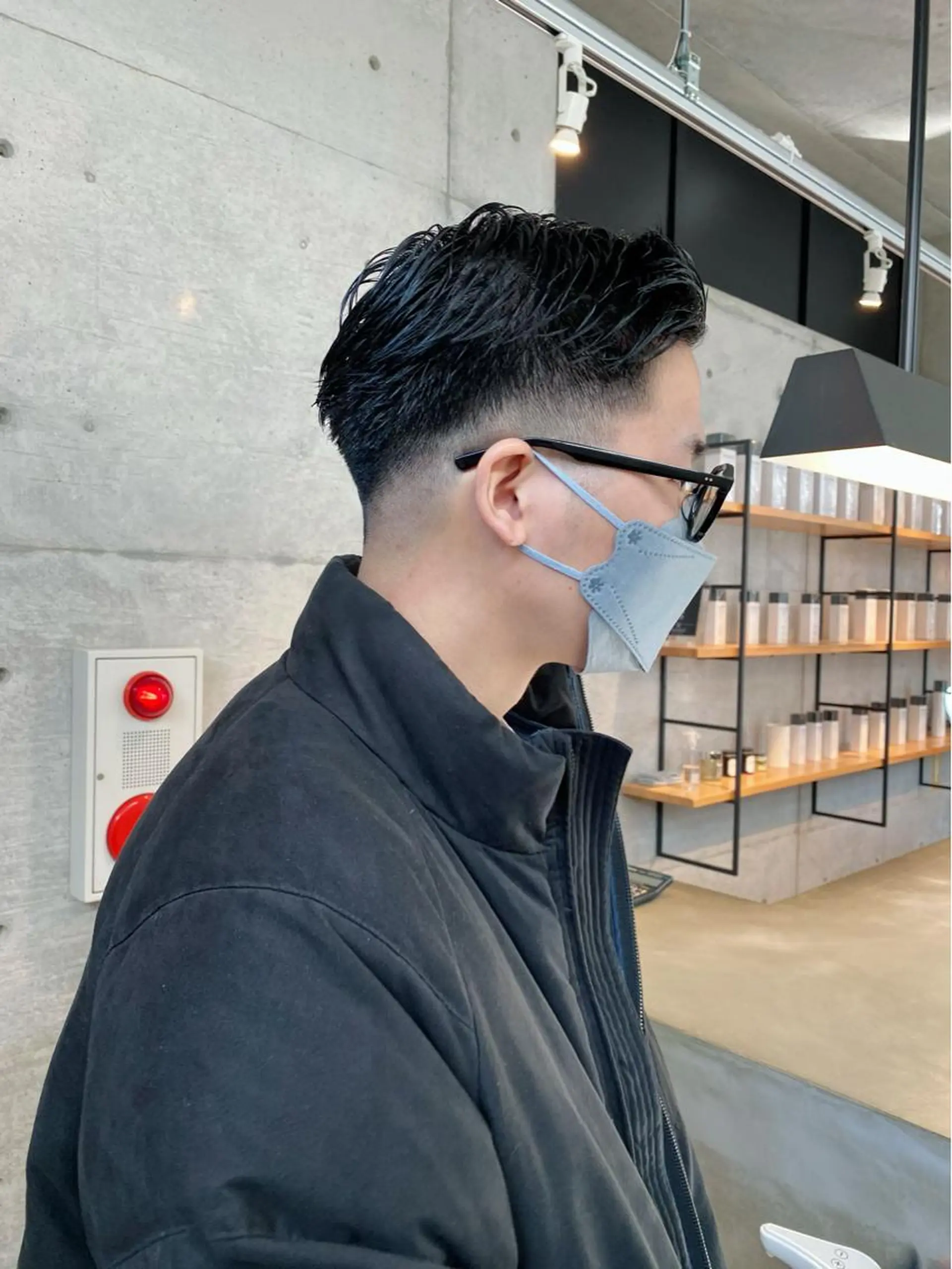 ショート メンズ フェードカット son hair HIROEのヘアスタイル