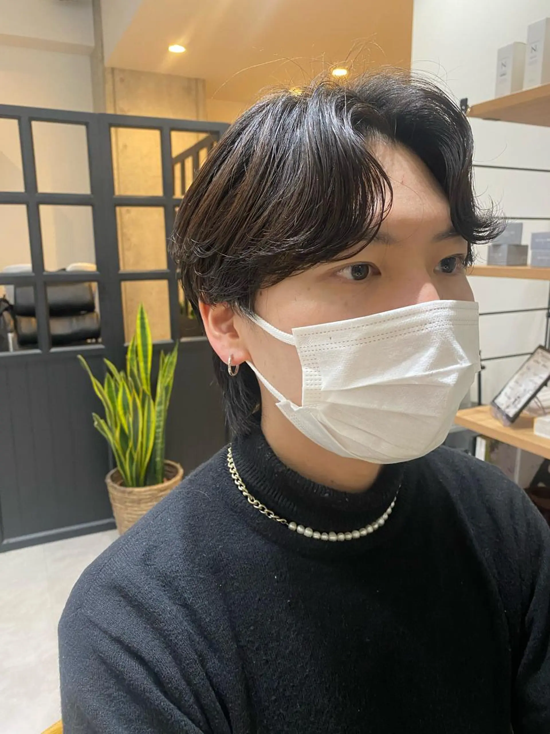 ミディアム パーマ メンズ カット パーマ Dxxxx III所属・女性目線の大人 メンズ*Ayakaのヘアスタイル