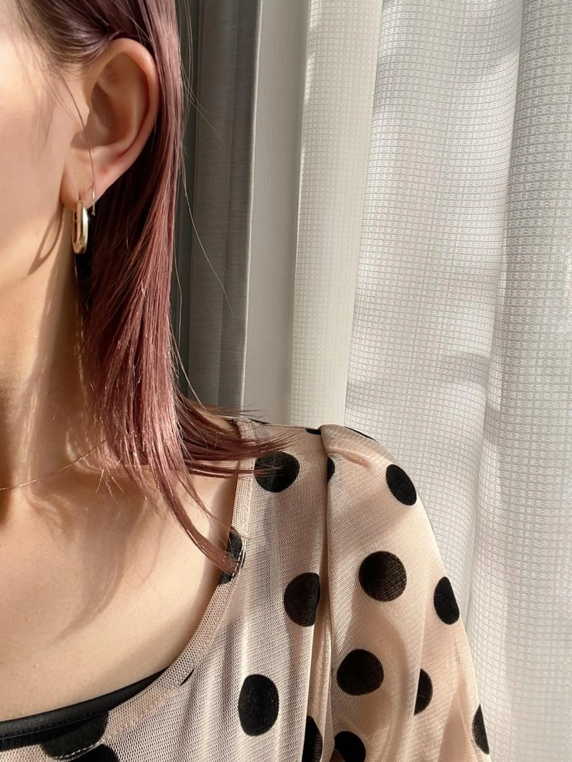 ミディアム カラー 高橋 涼香のヘアスタイル