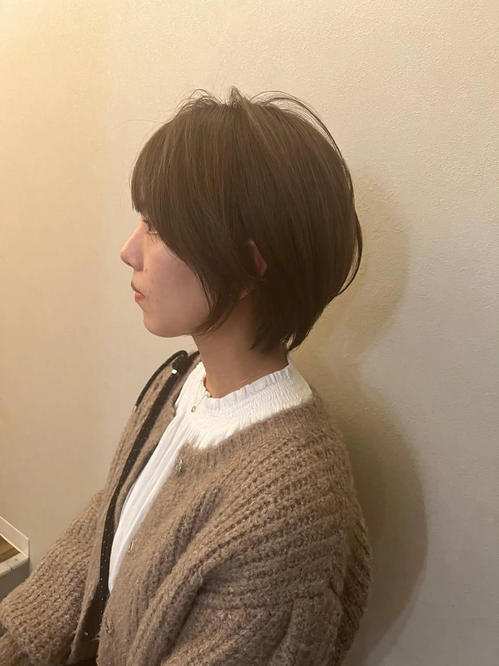 ショート カラー sherry所属・髪質再整color 🤎cut🤎ぐっちのヘアスタイル