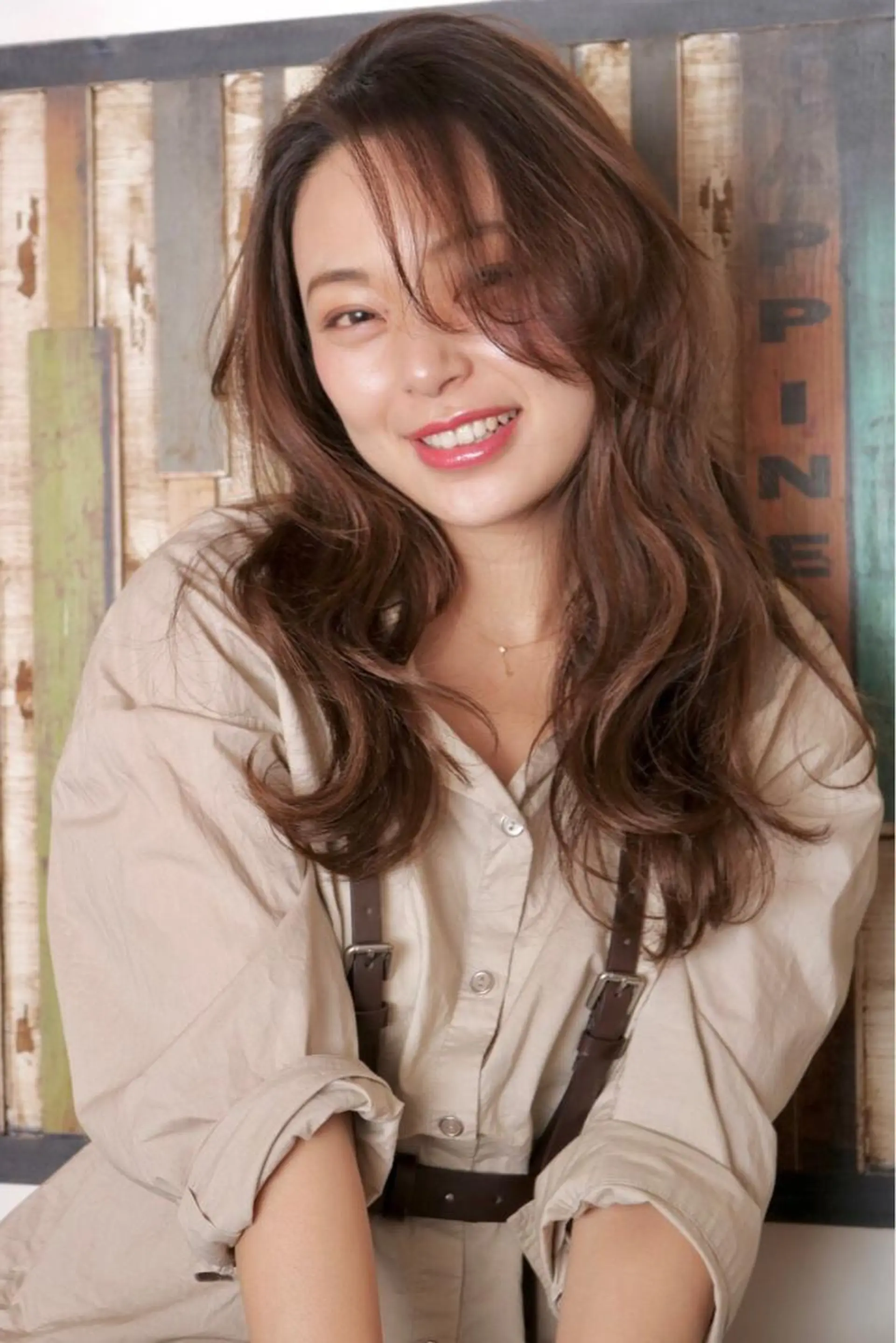 ロング 石渡このみ 🍊レイヤーカットのヘアスタイル