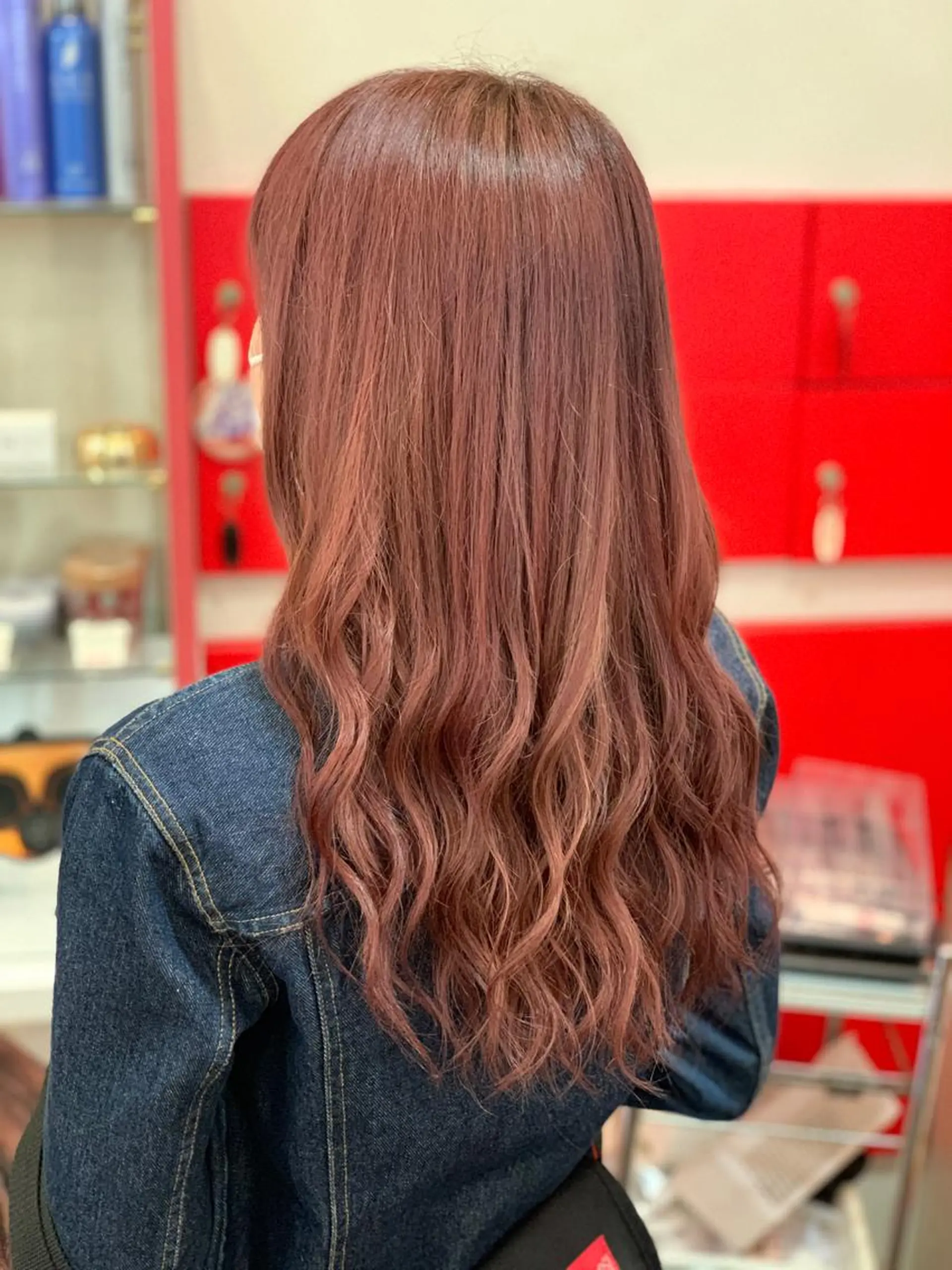ロング ヘアカラー たけい ゆうきのヘアスタイル