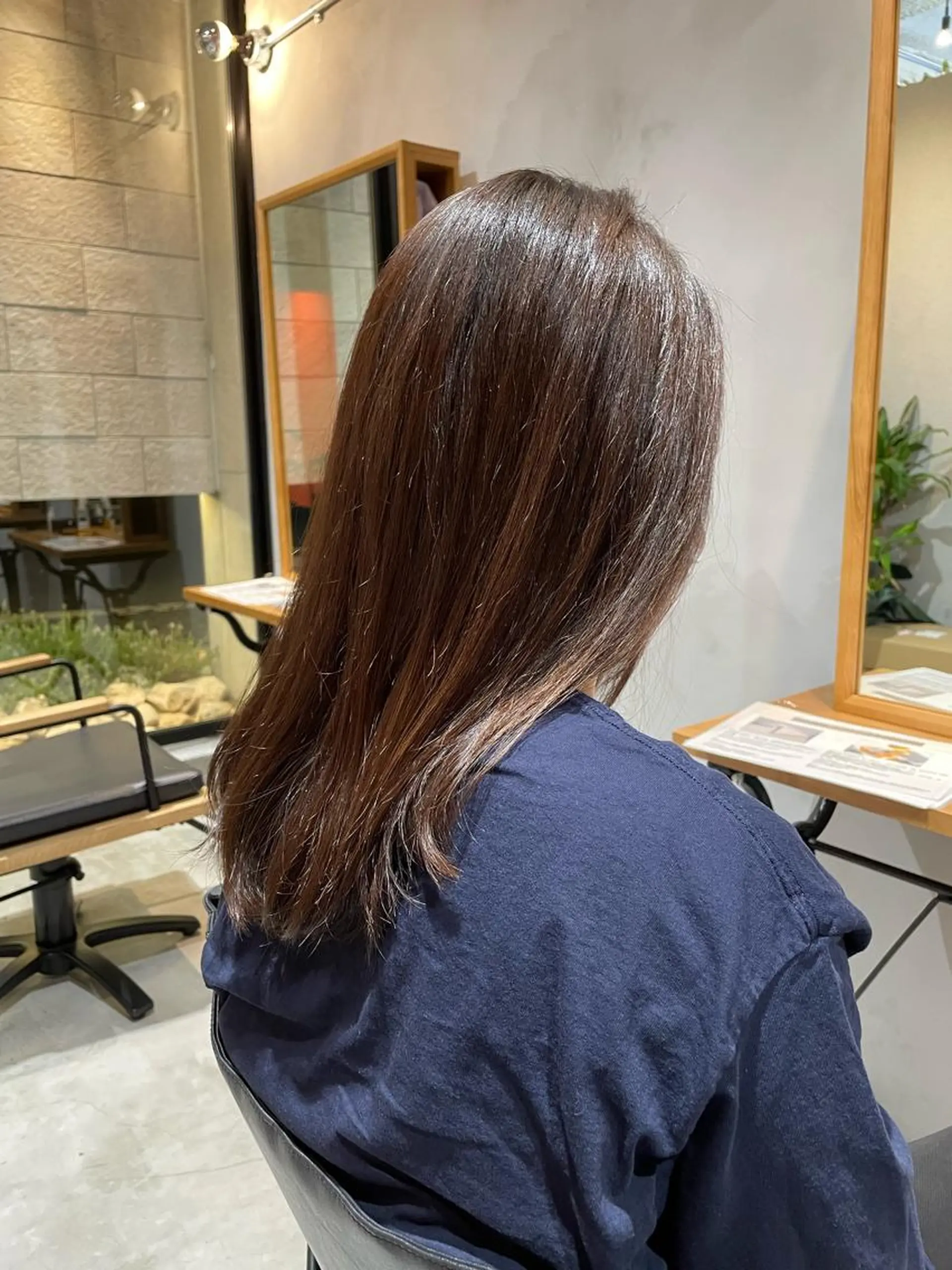 セミロング 三好 祐希のヘアスタイル
