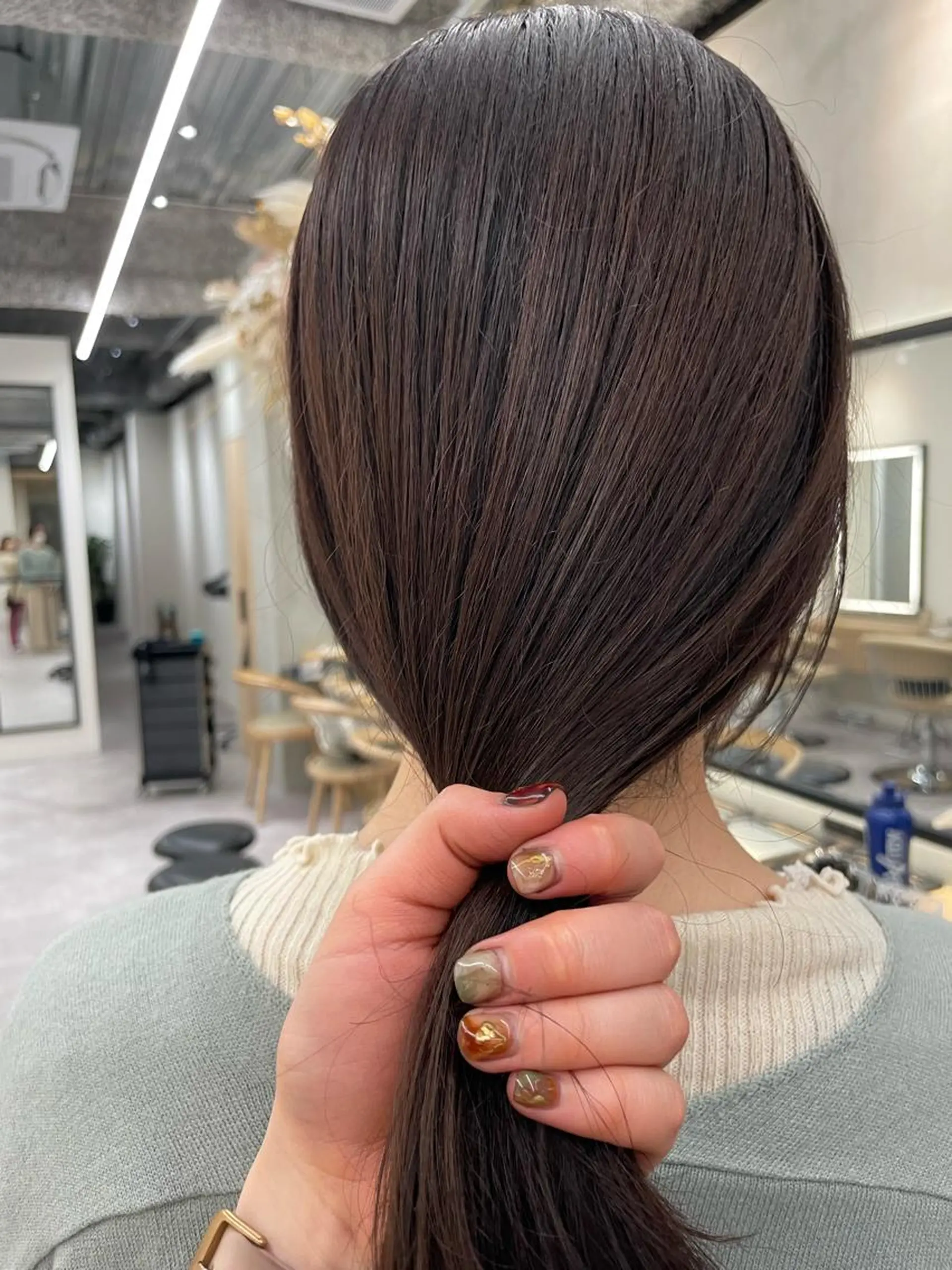 ロング カラー ヘアアレンジ マツエク・マツパ レイヤー縮毛矯正 ささきすずね💗のヘアスタイル