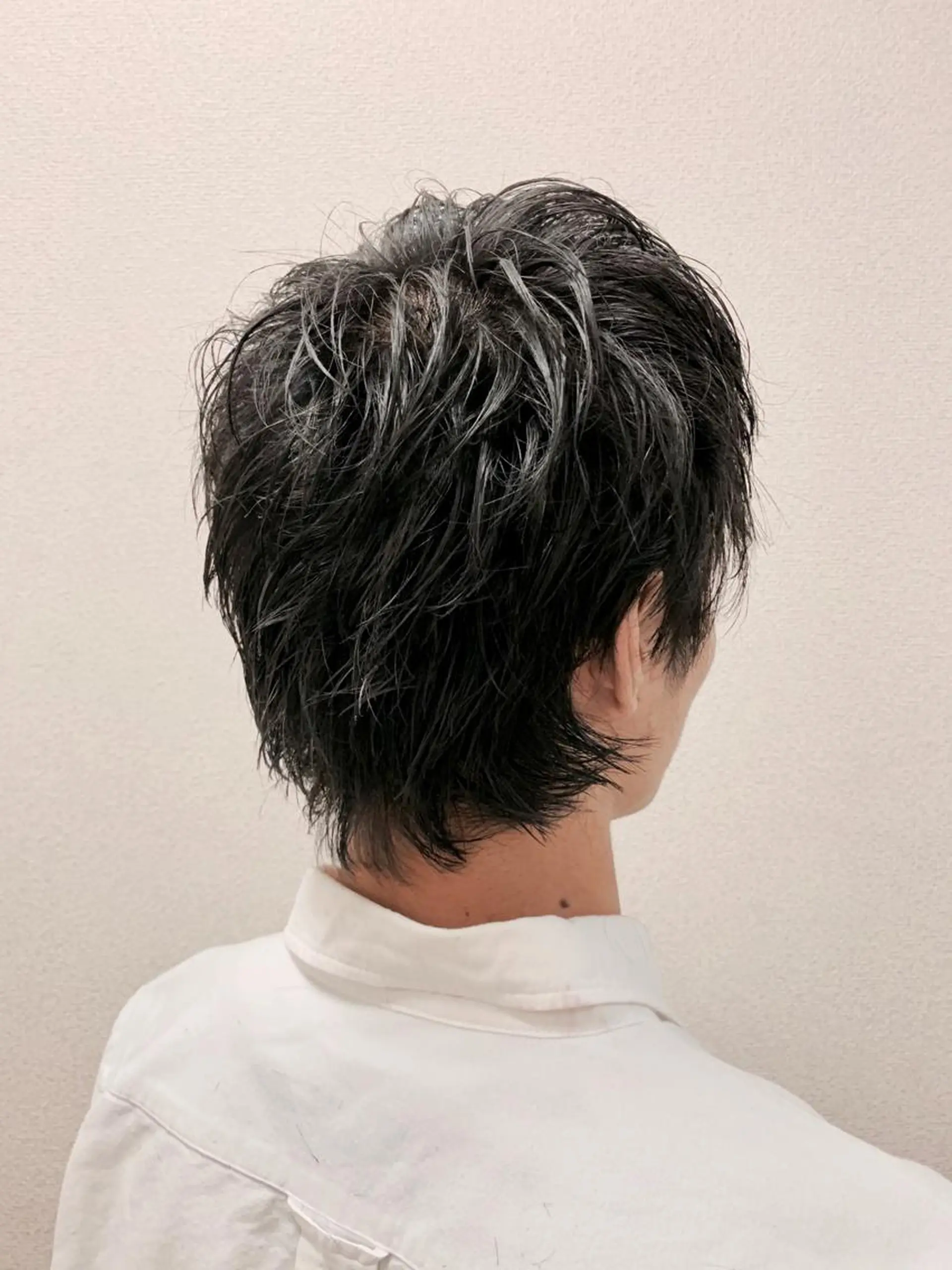 ミディアム メンズ HIROGINZA ヒロ銀座 青山所属・マツオ リュウホウ🐉のヘアスタイル