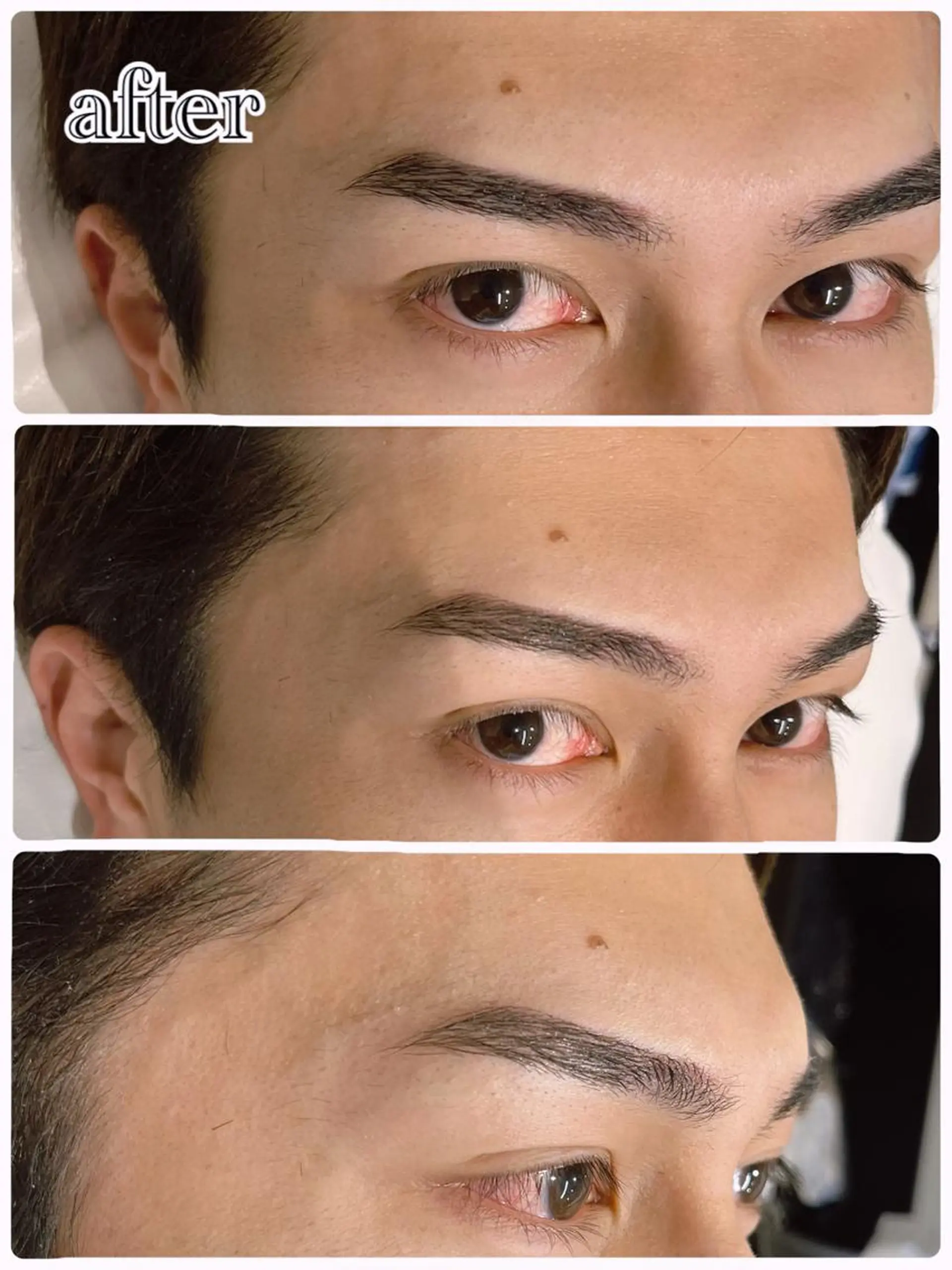 メンズ アイブロウ ワックス脱毛 眉カット その他(アイブロウ) JILEYES-omotesando-マツエク/まつ毛パーマ/アイブロウ/眉毛所属・絶対印象UP眉毛🌈 SHOYA【表参道】の眉毛・アイブロウイメージ