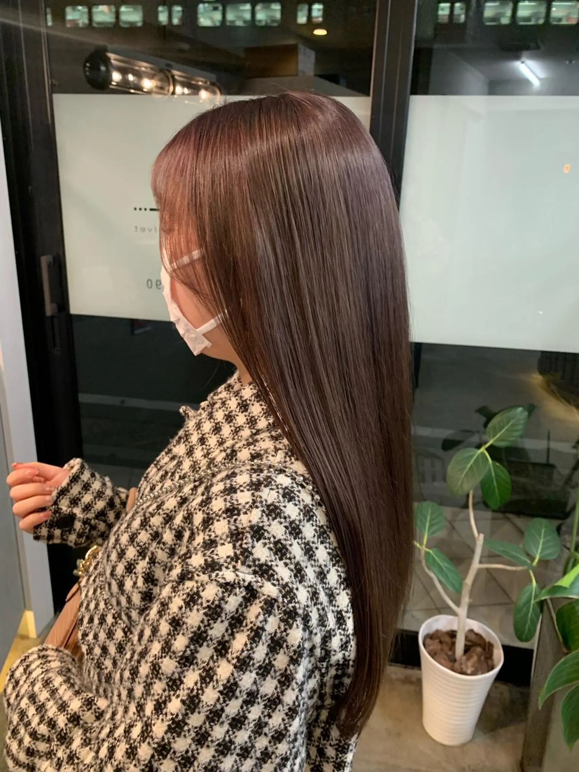 ロング カラー ラベンダーカラー Haru/THREE …by velvetのヘアスタイル