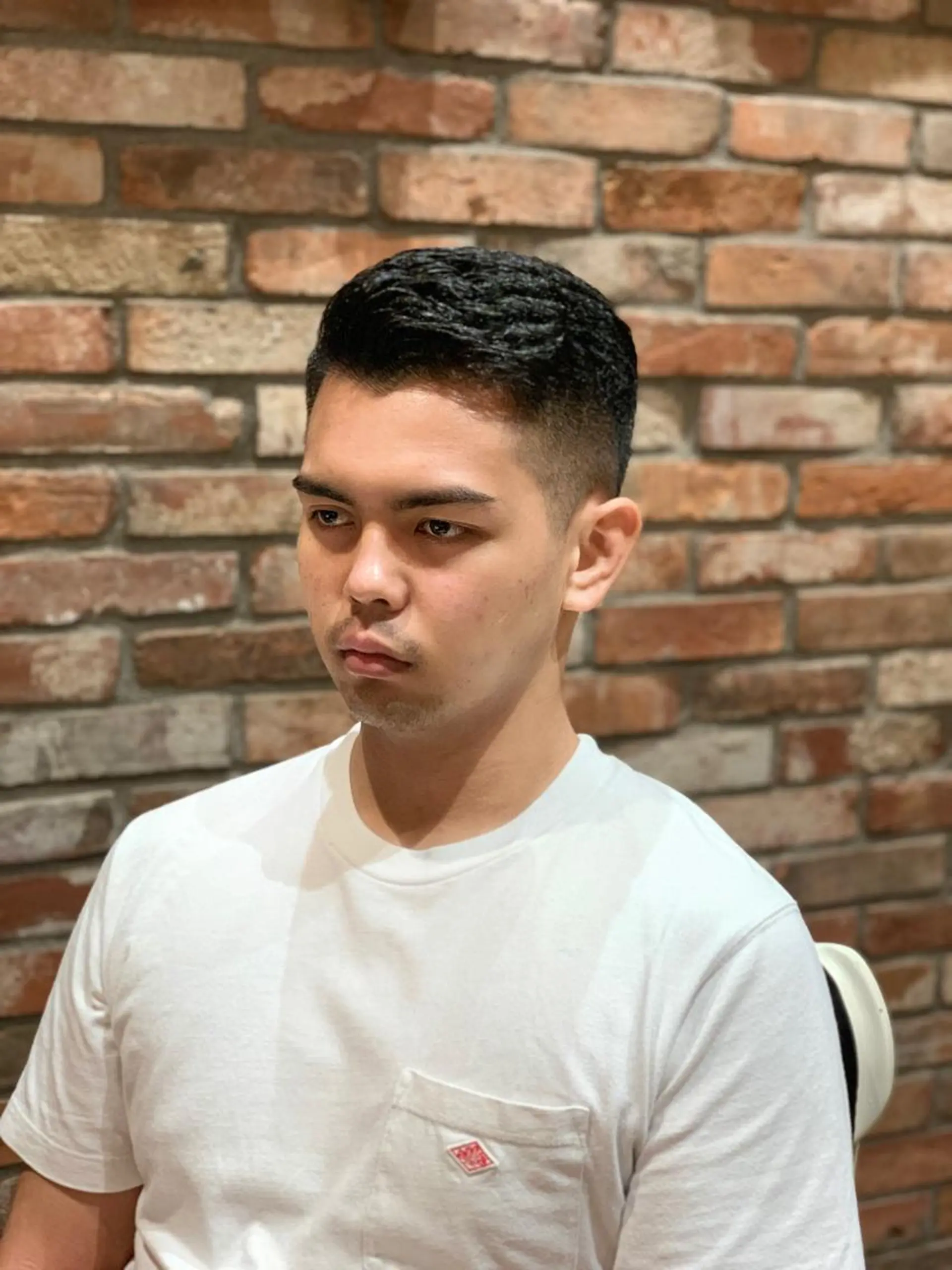 ショート メンズ HIROGINZAプレミアムバーバー赤坂店所属・田中 千恩のヘアスタイル