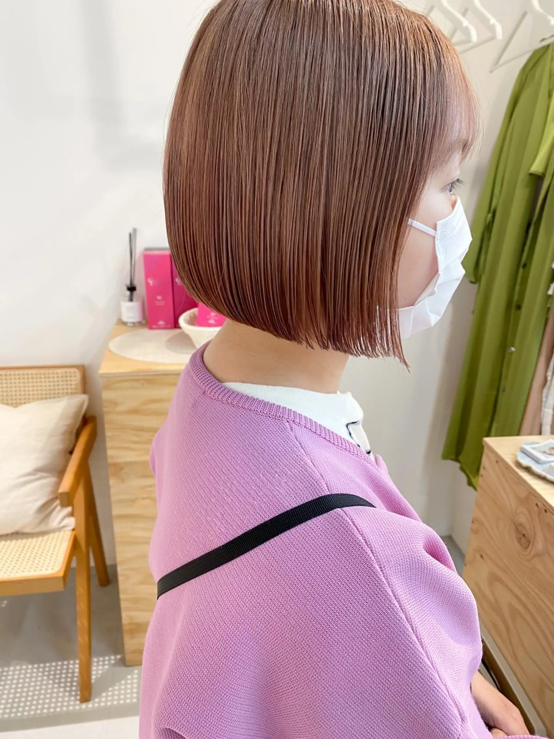 ショート カラー ベージュカラー ブラウンカラー ブラウンベージュ fit stand /HIIRAGIのヘアスタイル