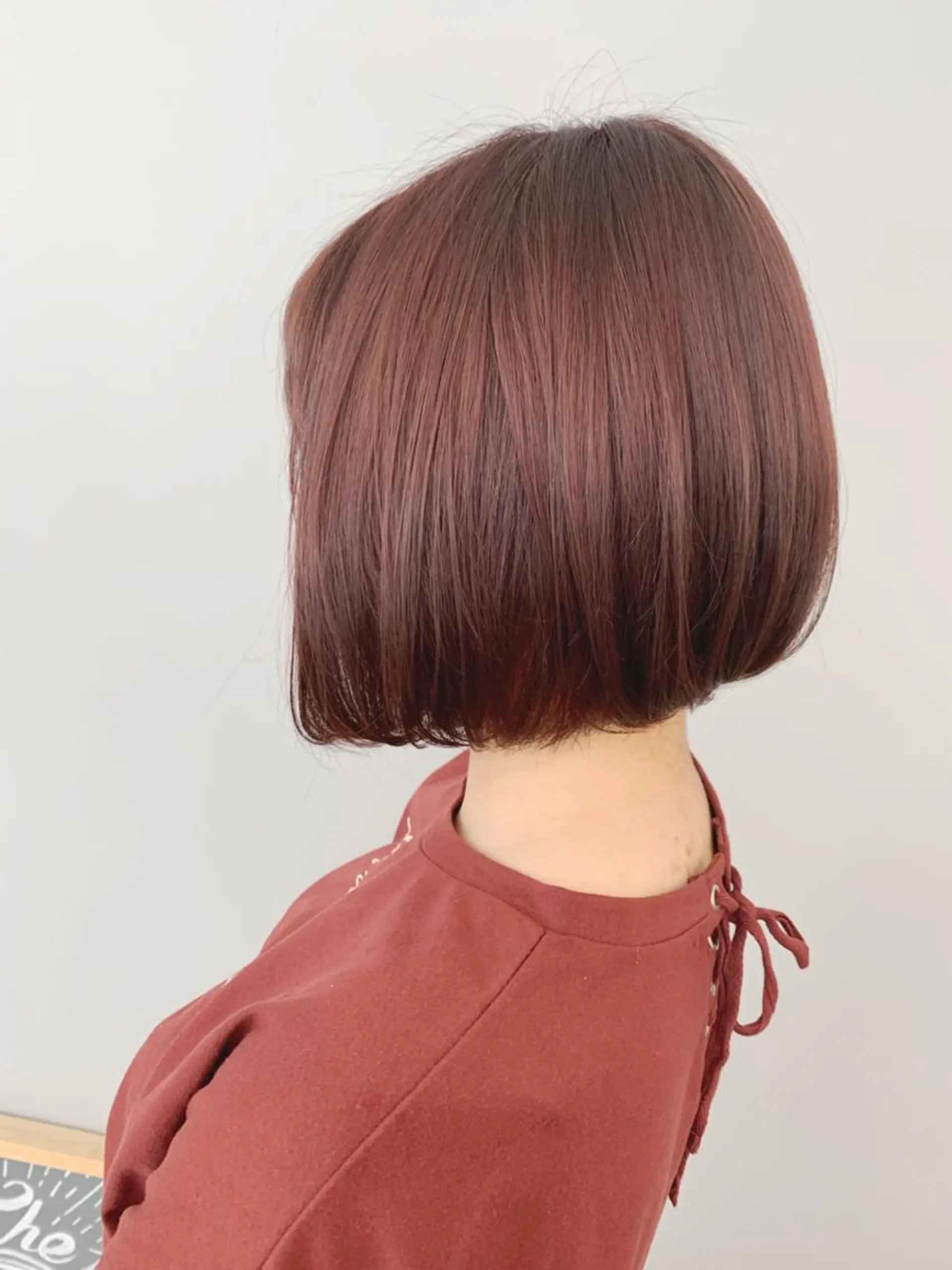 ショート カラー ブリーチ ピンクカラー ボブ ヘアカラー theF___ yukoのヘアスタイル