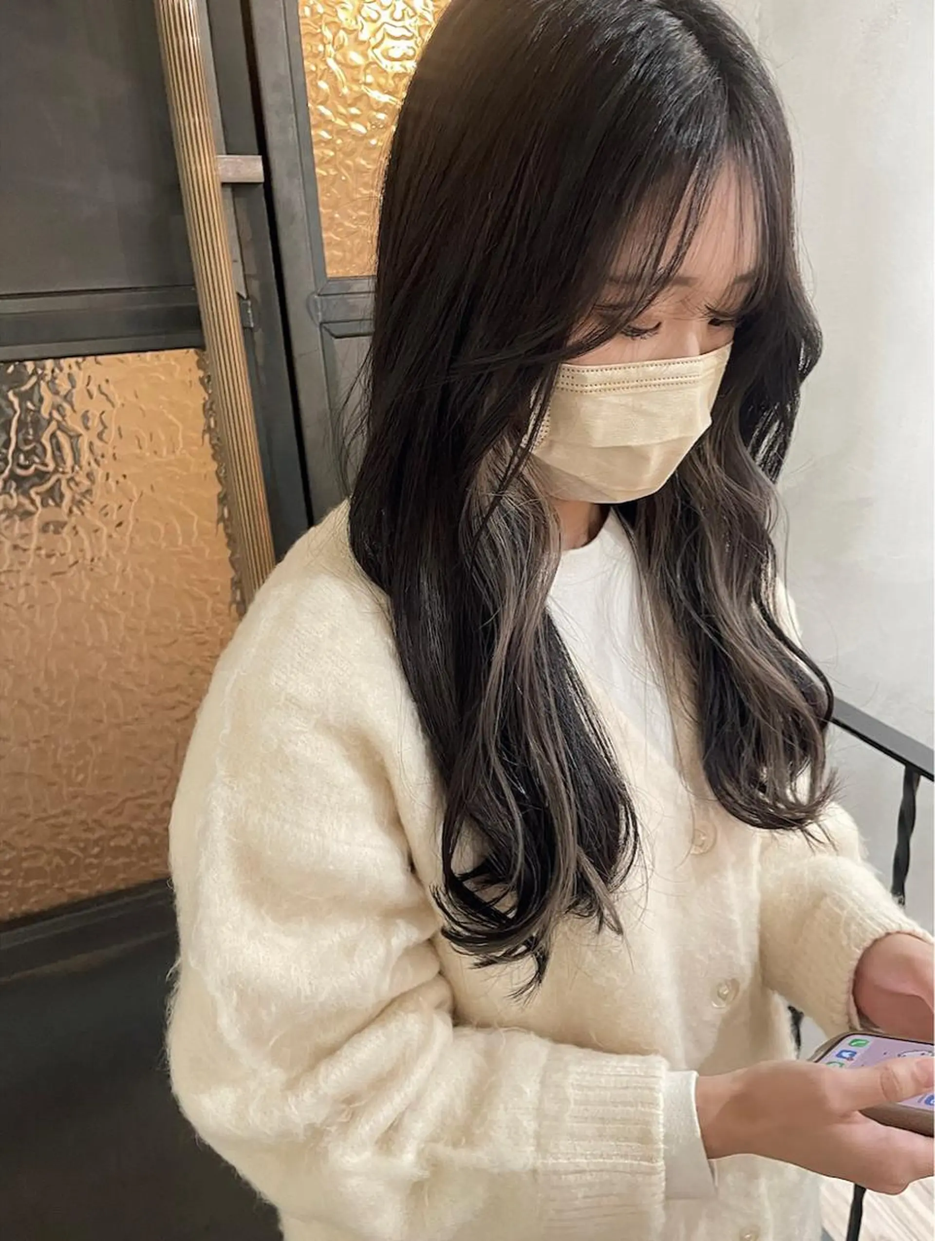 ミディアム カラー ヘアカラー Re.ly所属・Ly🎀 Ricoのヘアスタイル
