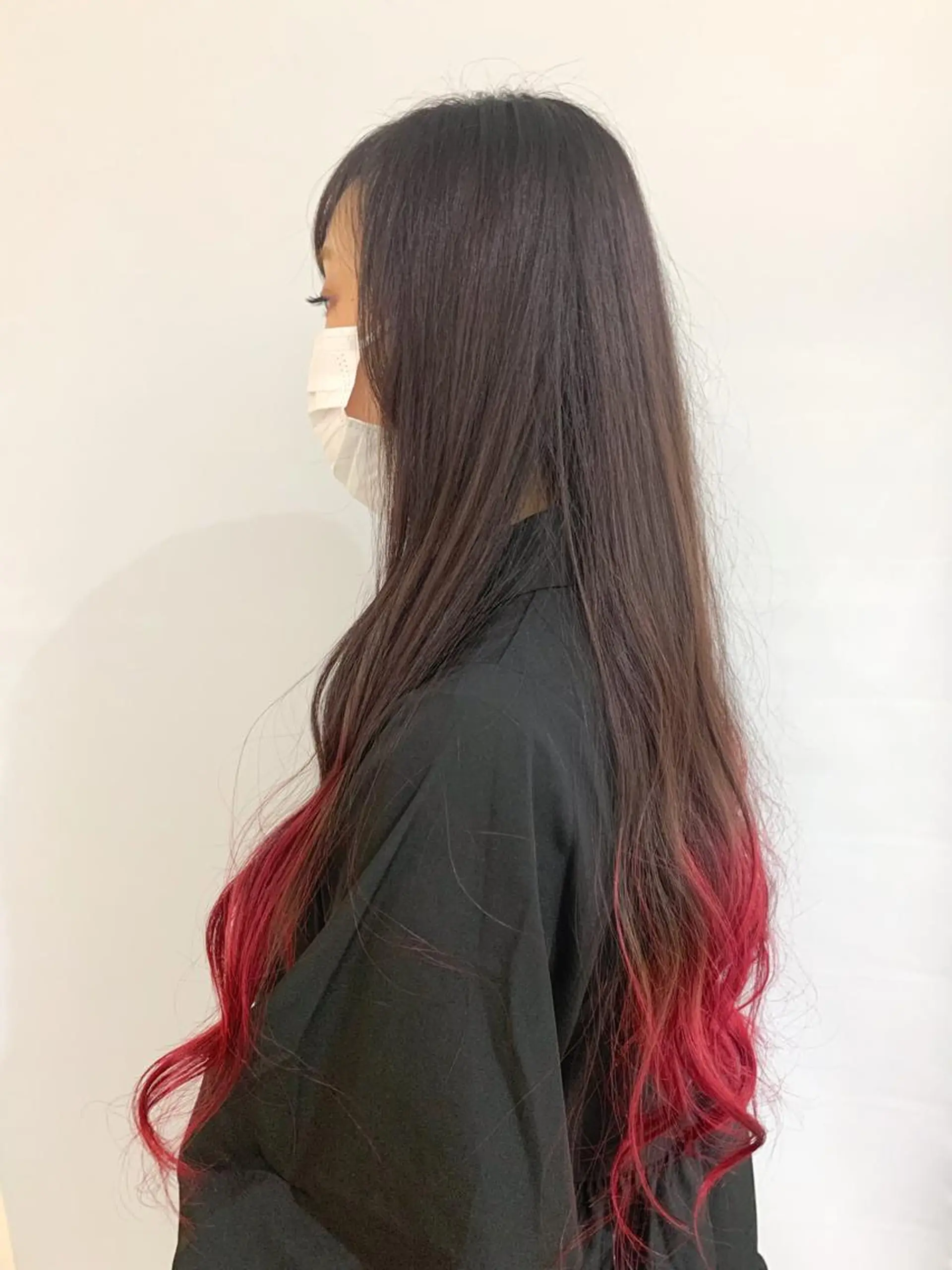 ロング カット ヘアカラー トリートメント ☺︎ RIHOのヘアスタイル