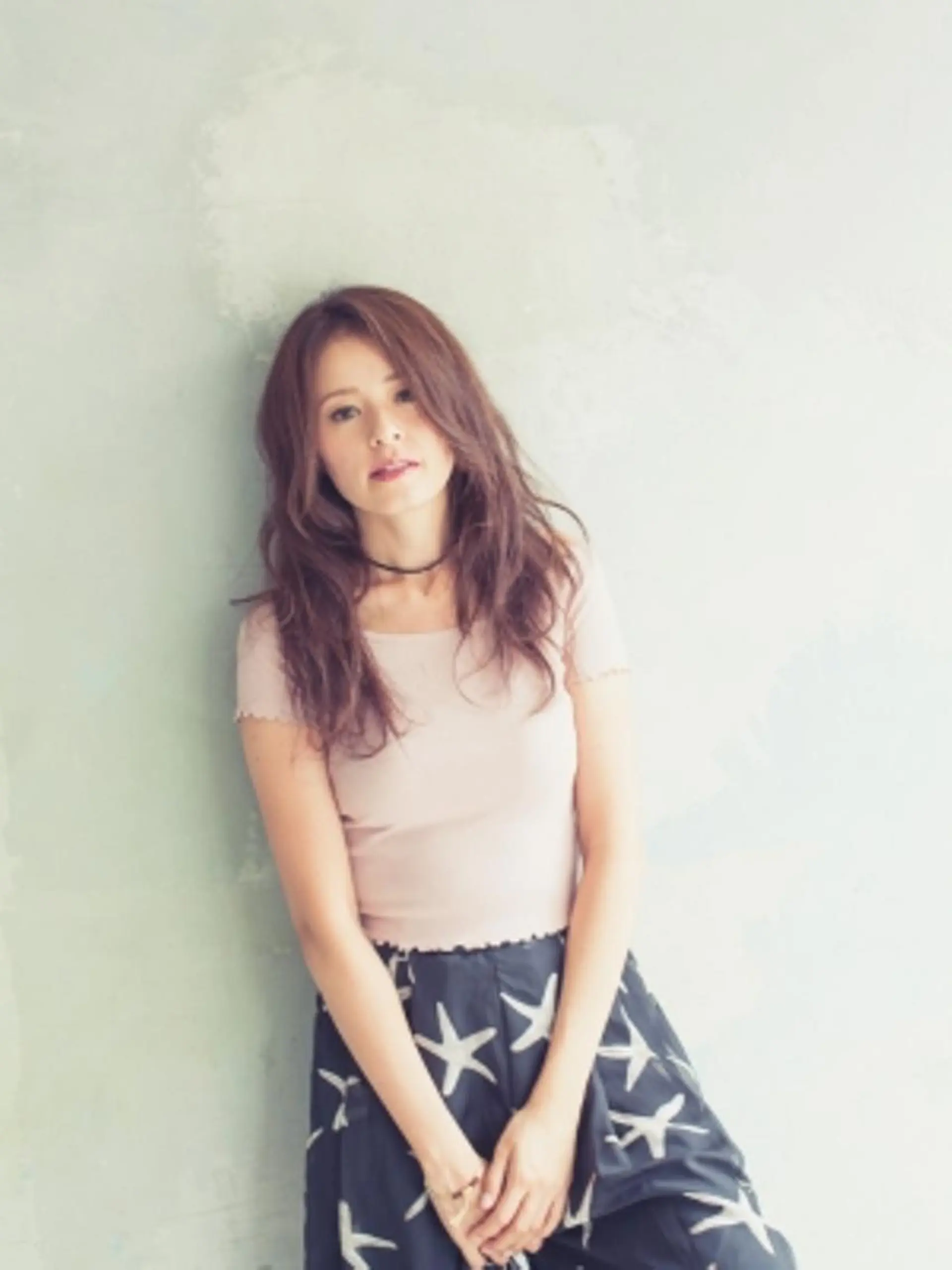 ミディアム カラー パーマ amie 高崎 【アミ】のヘアスタイル