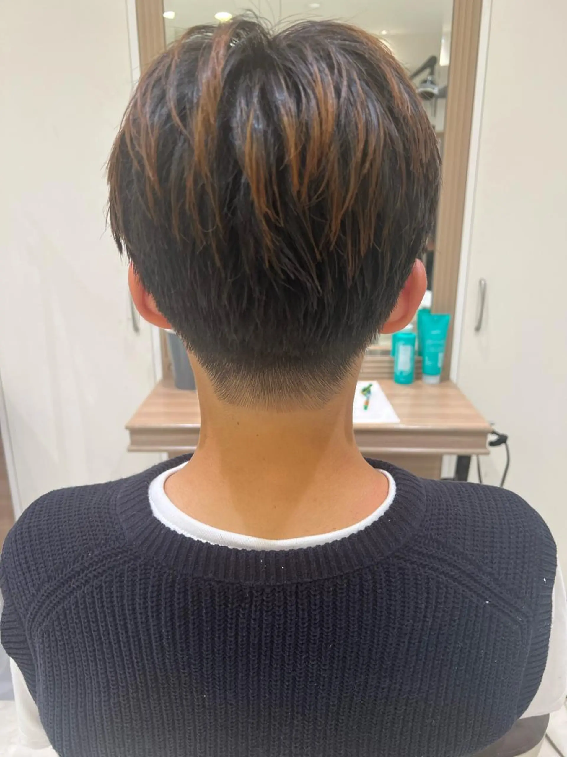 メンズ 顔周り/韓国レイヤー junkaのヘアスタイル