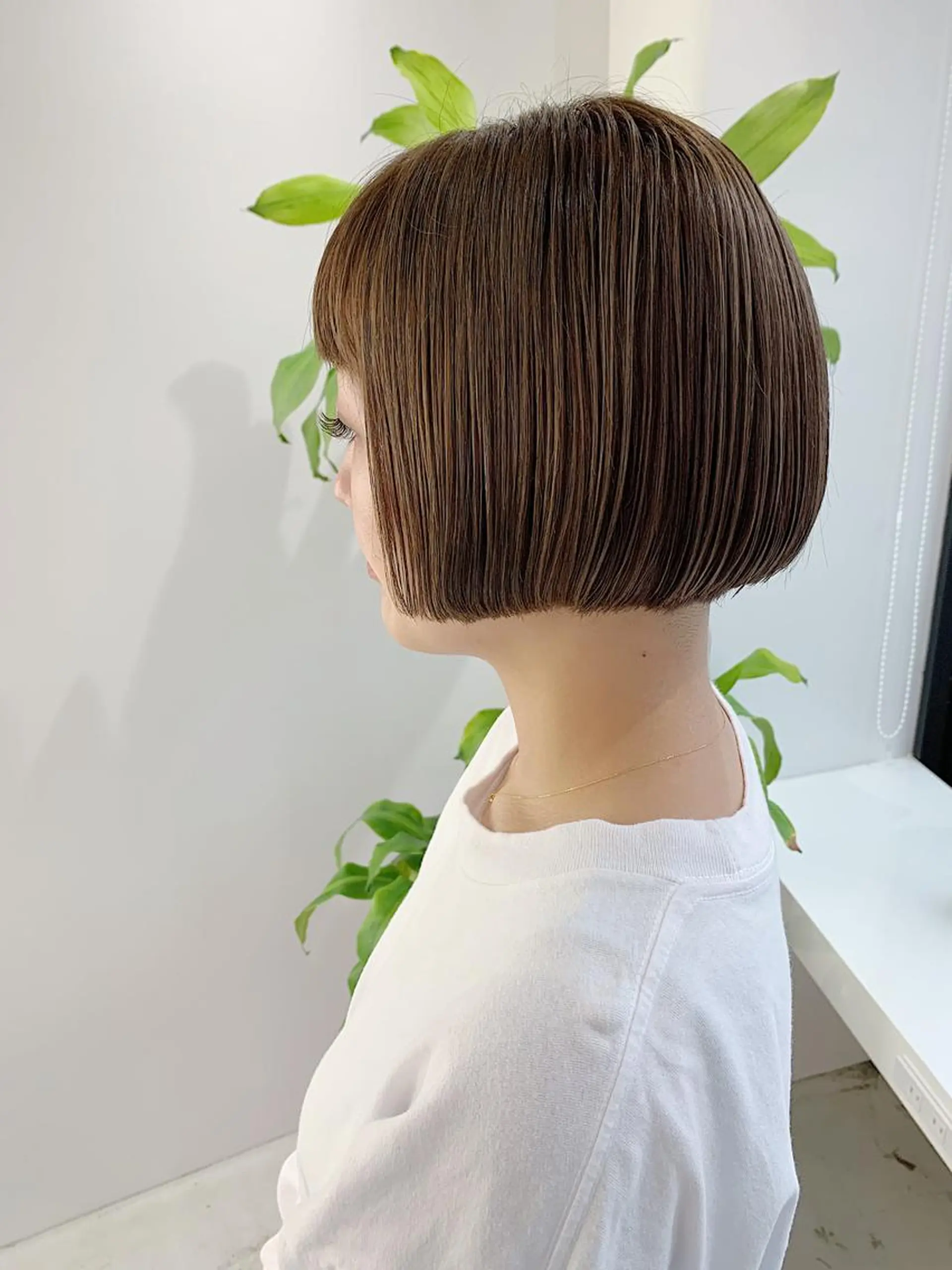 ショート カラー ヘアアレンジ アディクシーカラー ベージュカラー グレージュ ハイライトカラー イルミナカラー カット ヘアカラー トリートメント ヘッドスパ ヘアセット レイヤーカット/艶髪 🎀笠原 優花🎀のヘアスタイル