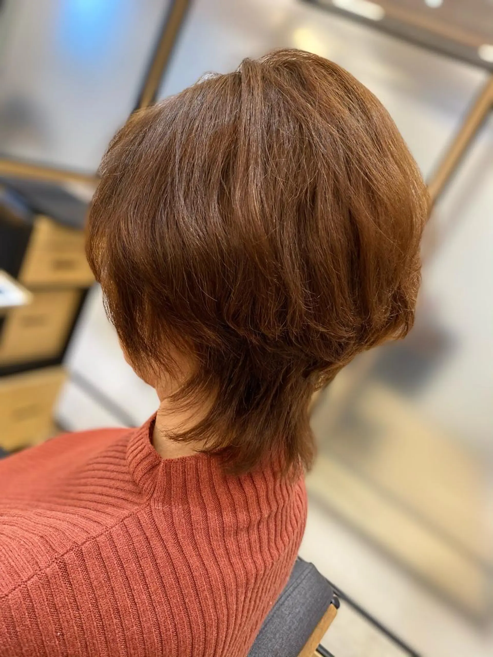 ショート ウルフカット サイトウ ナツキのヘアスタイル