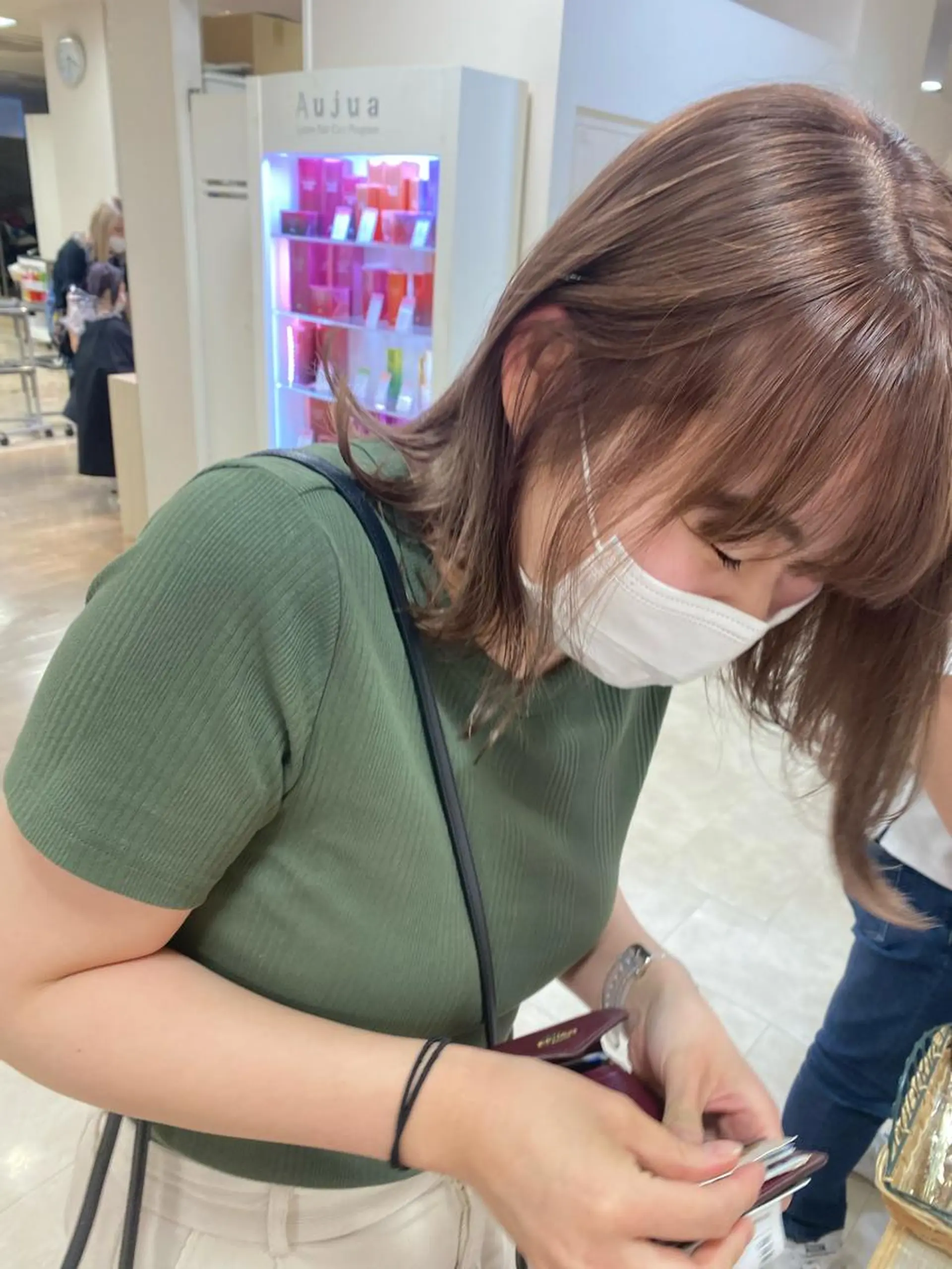 ショート カラー ヘアカラー レイヤー/ウルフ🤎 mayo.のヘアスタイル