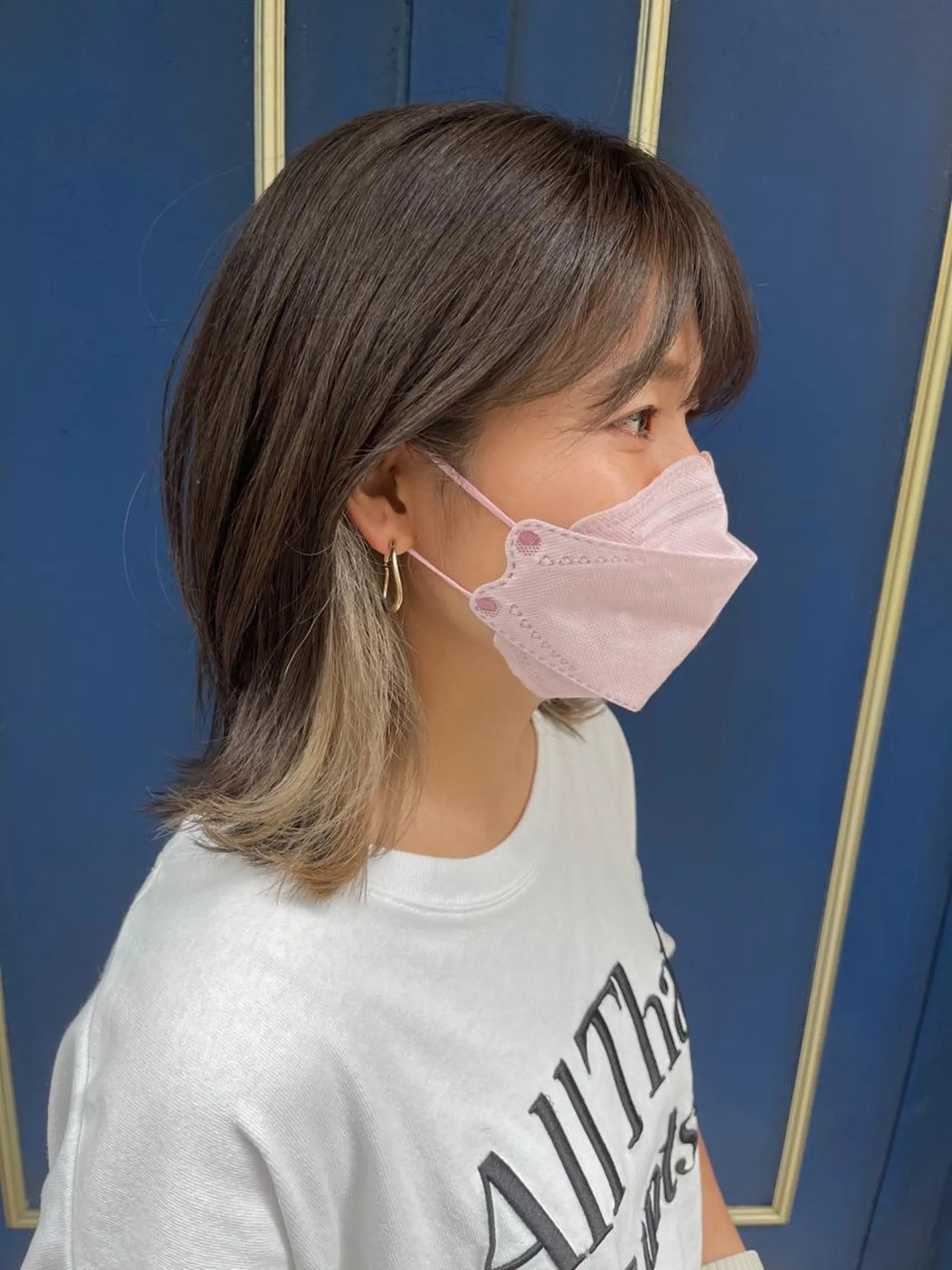 ミディアム カラー 🦩レイヤー|透明感 カラー🦩makoのヘアスタイル