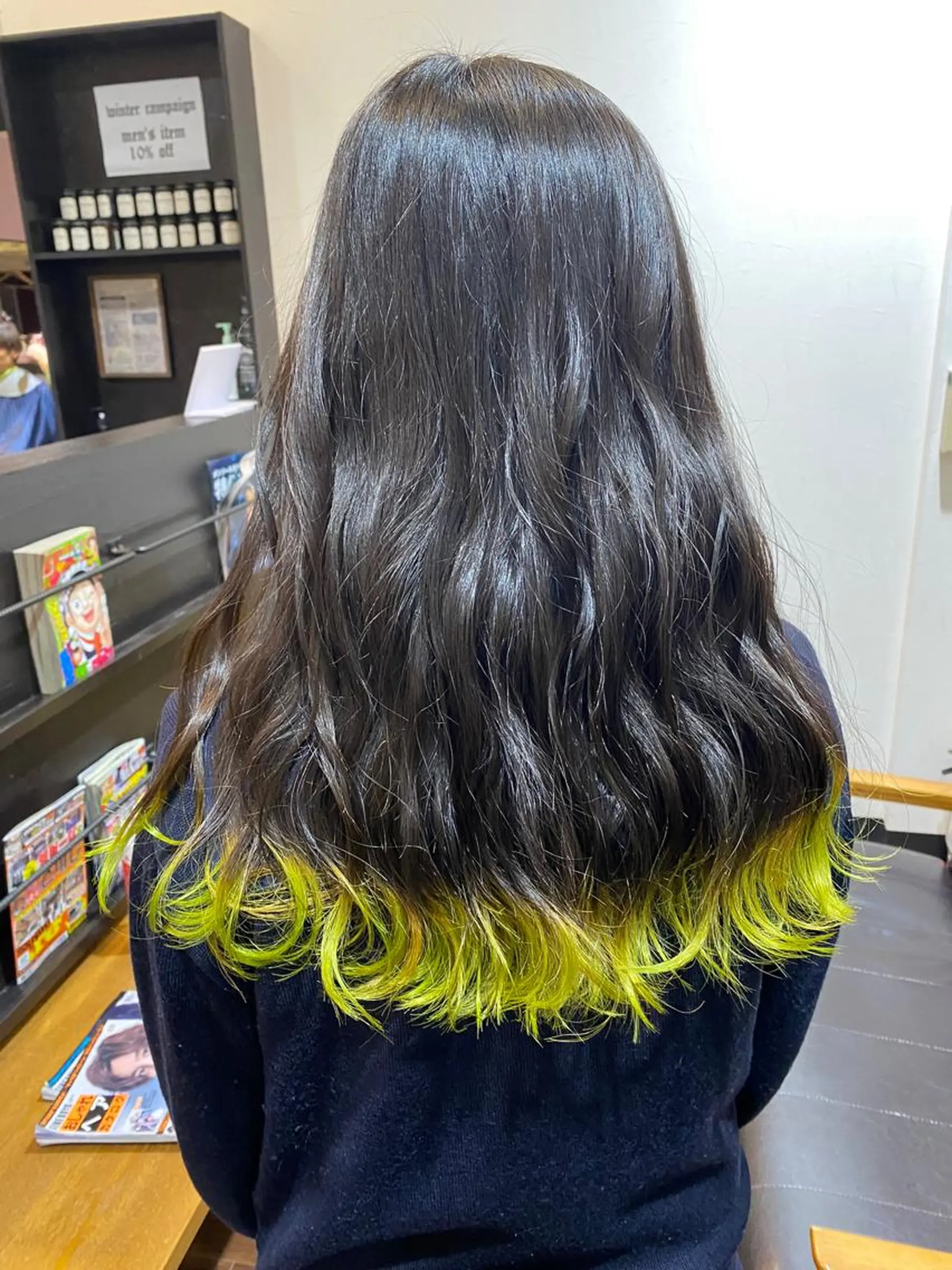 ロング イエローカラー 🦋透明感カラー🦋 CHIHARUのヘアスタイル