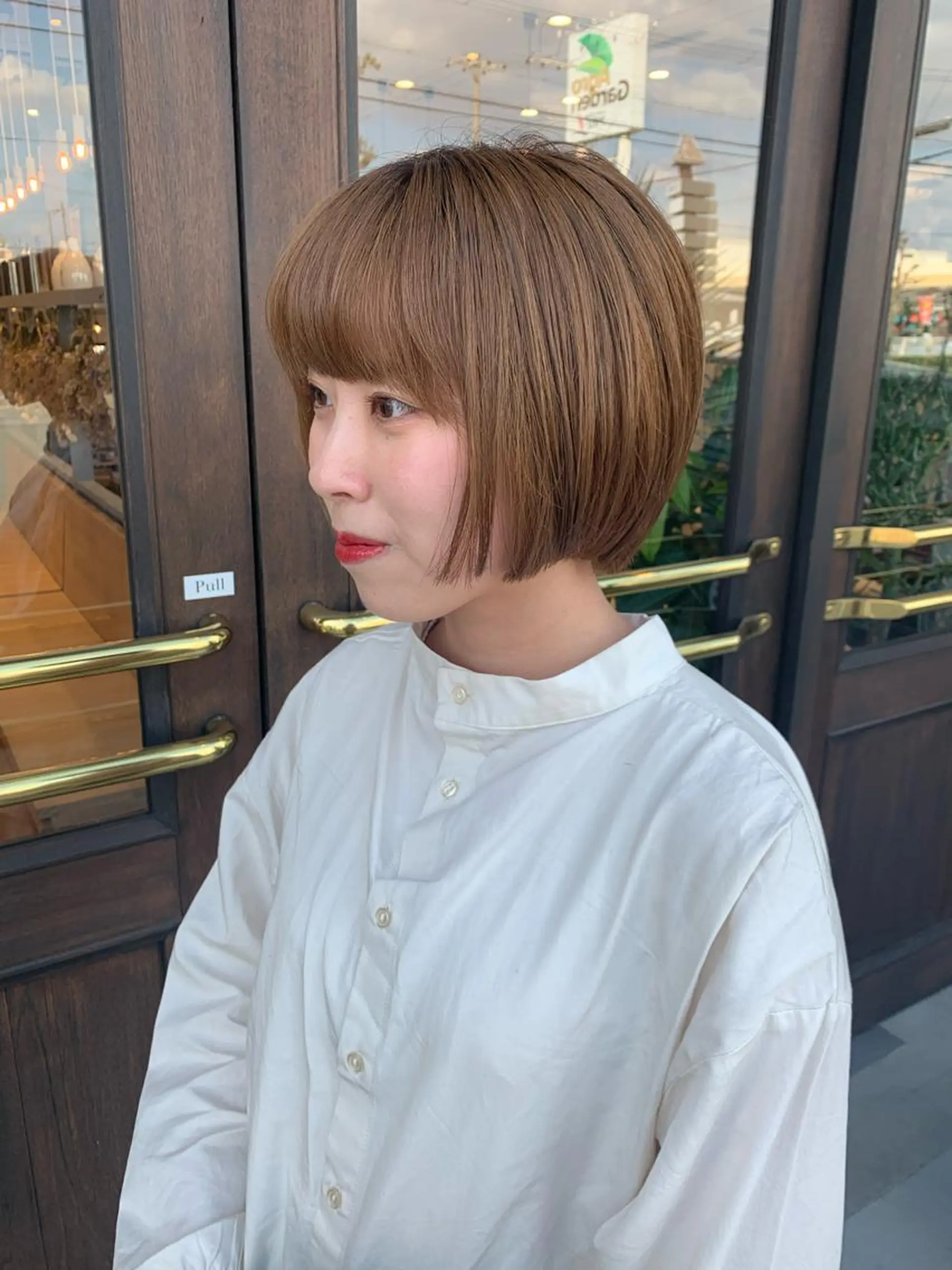 ショート カラー 吉原 由菜のヘアスタイル