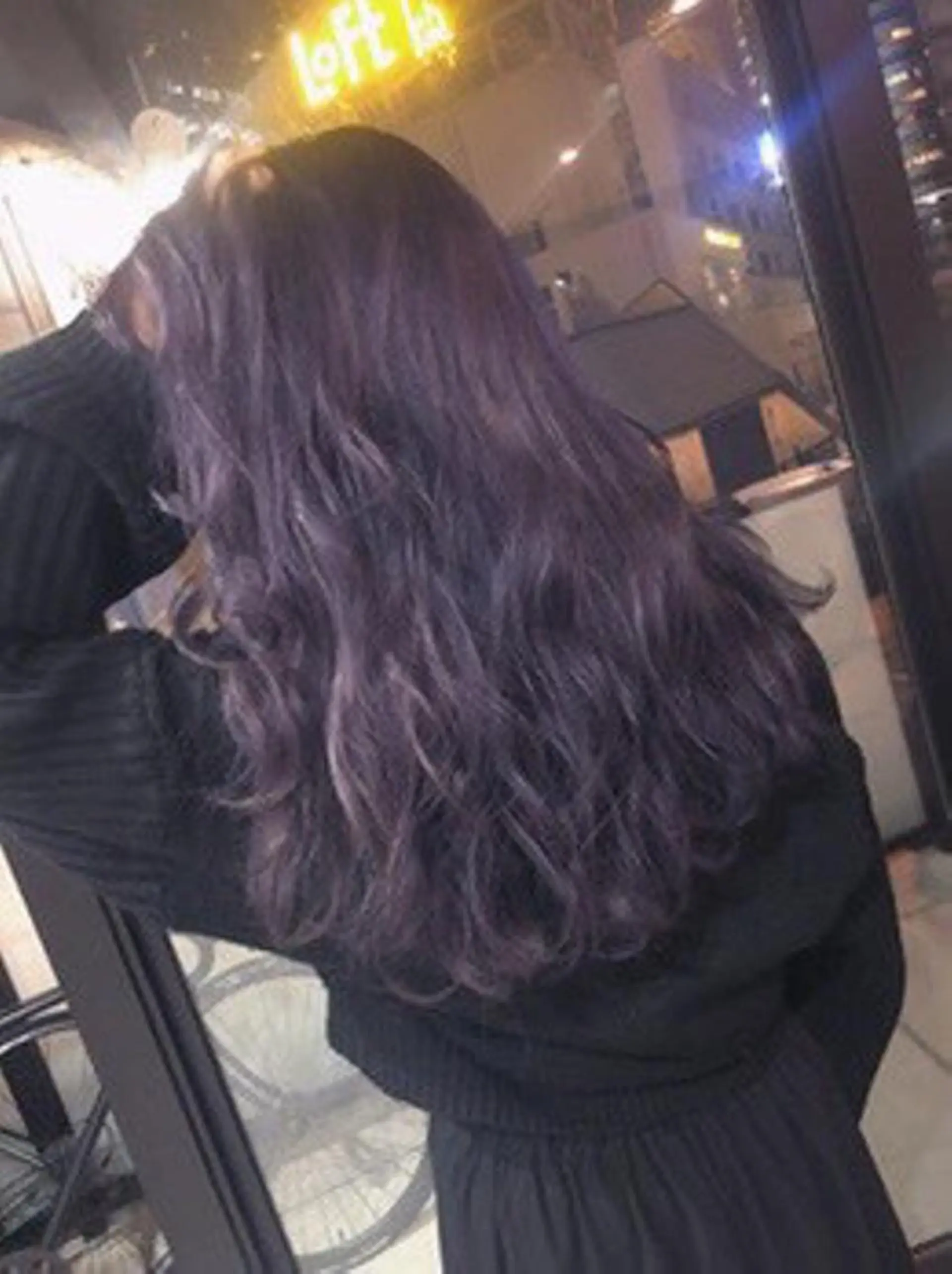 ロング カラー バレイヤージュ ブリーチ ダブルカラー グラデーションカラー ハイライトカラー ヘアカラー hair salon mementoのヘアスタイル