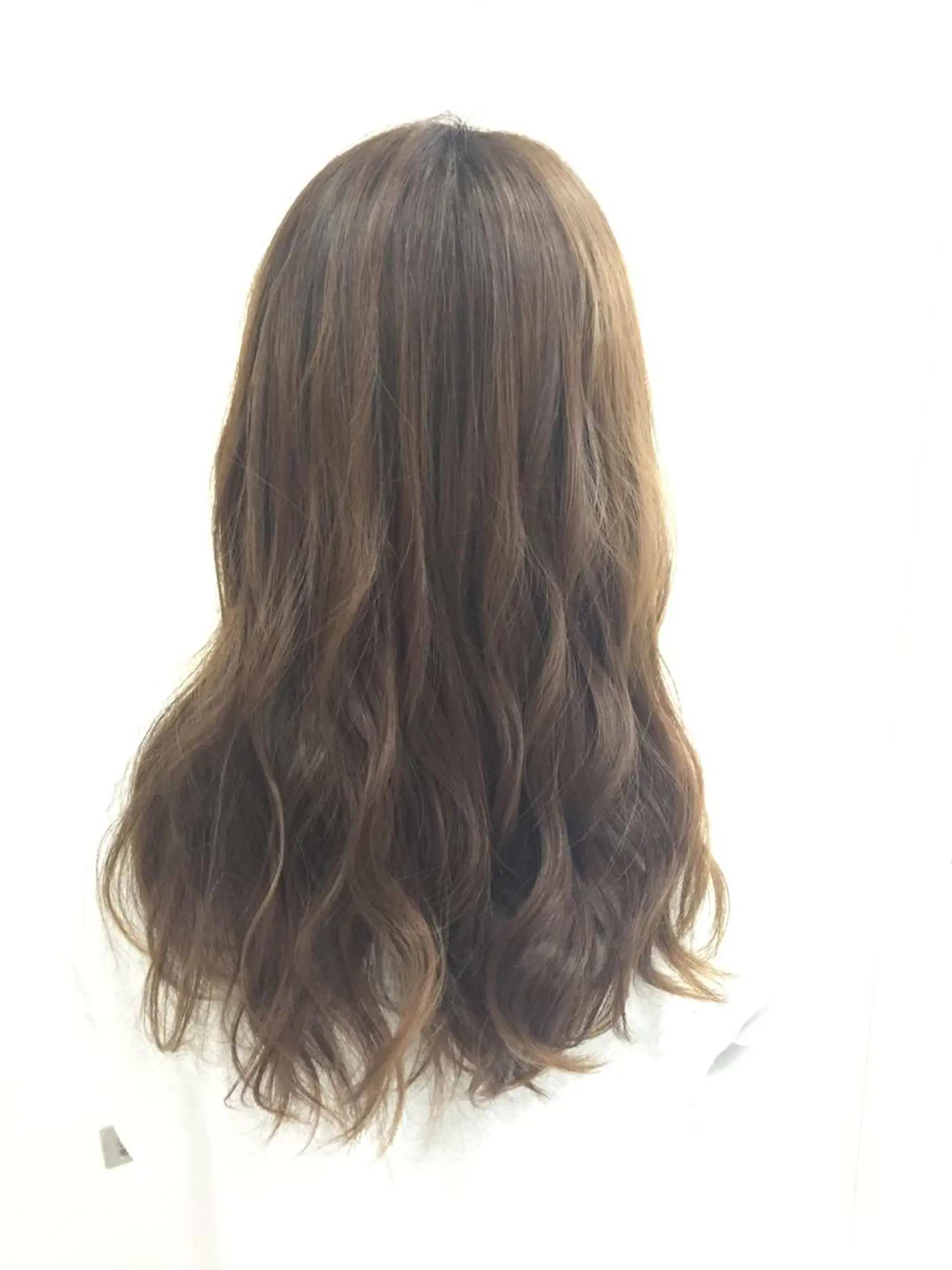 セミロング カラー 岩崎 裕司のヘアスタイル