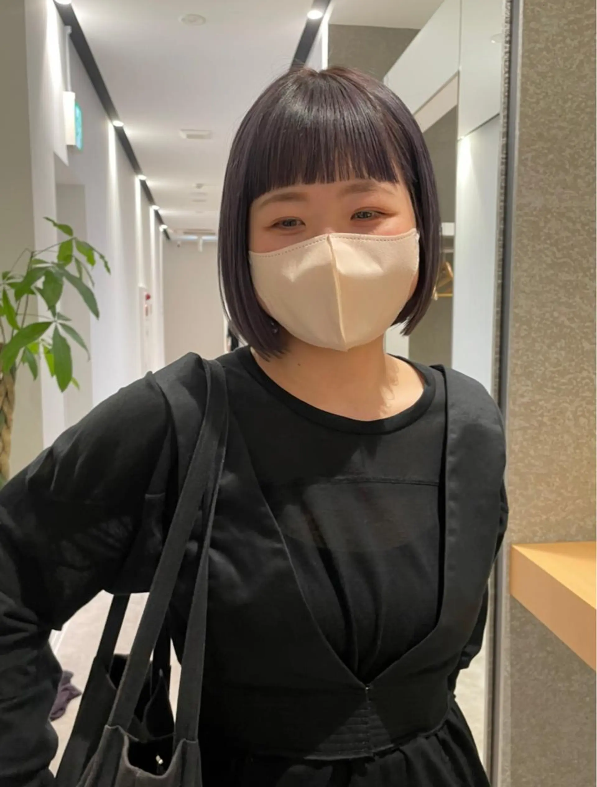 ミディアム カラー ベージュカラー ラベンダーカラー ラベンダーベージュ ミルクティーベージュ GO TODAY 新宿Aura店所属・ベージュ🤎透明感 カラー🤎anriのヘアスタイル