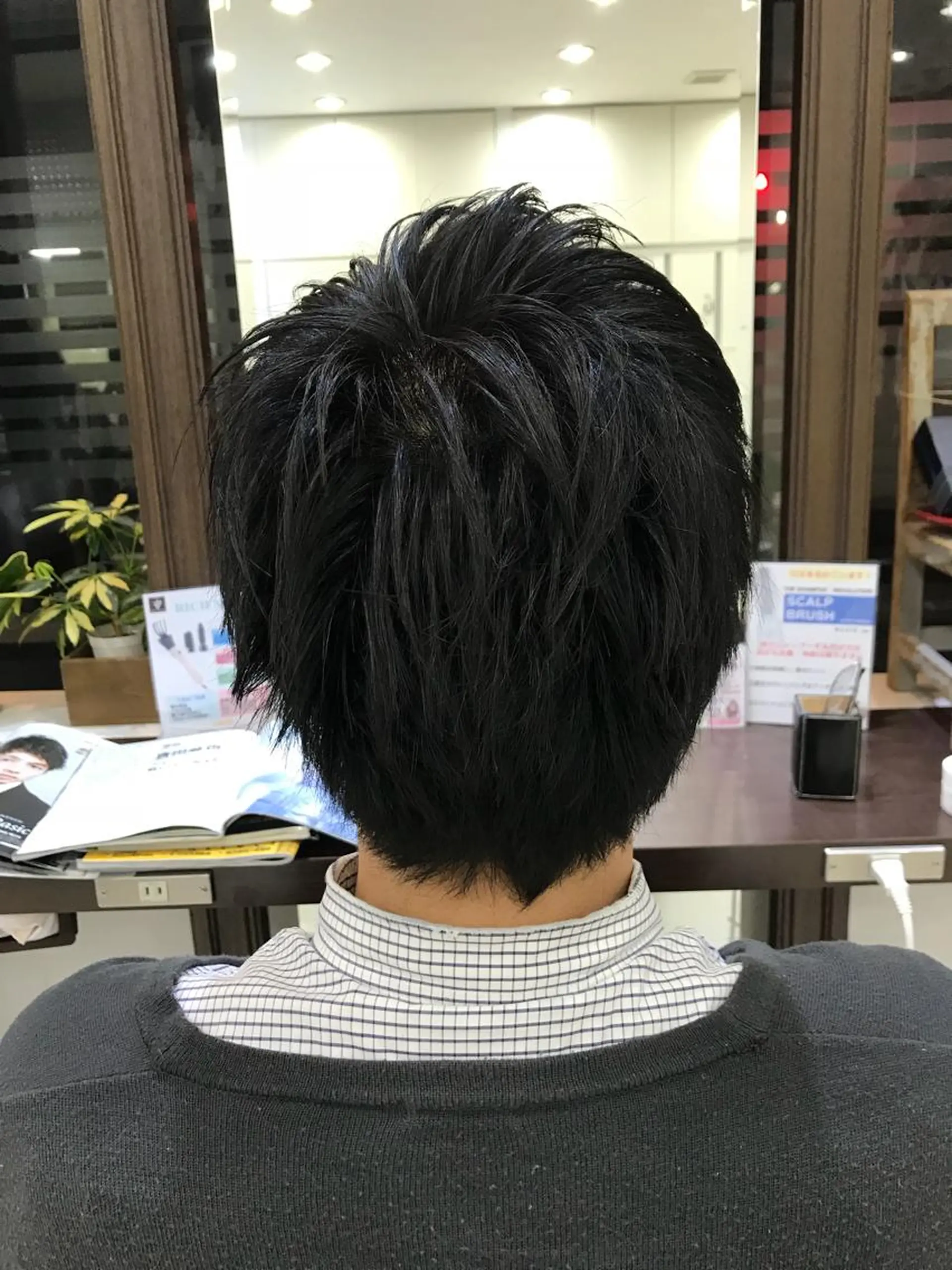 ショート 縮毛矯正/髪質改善 /韓国風　山川春輝のヘアスタイル