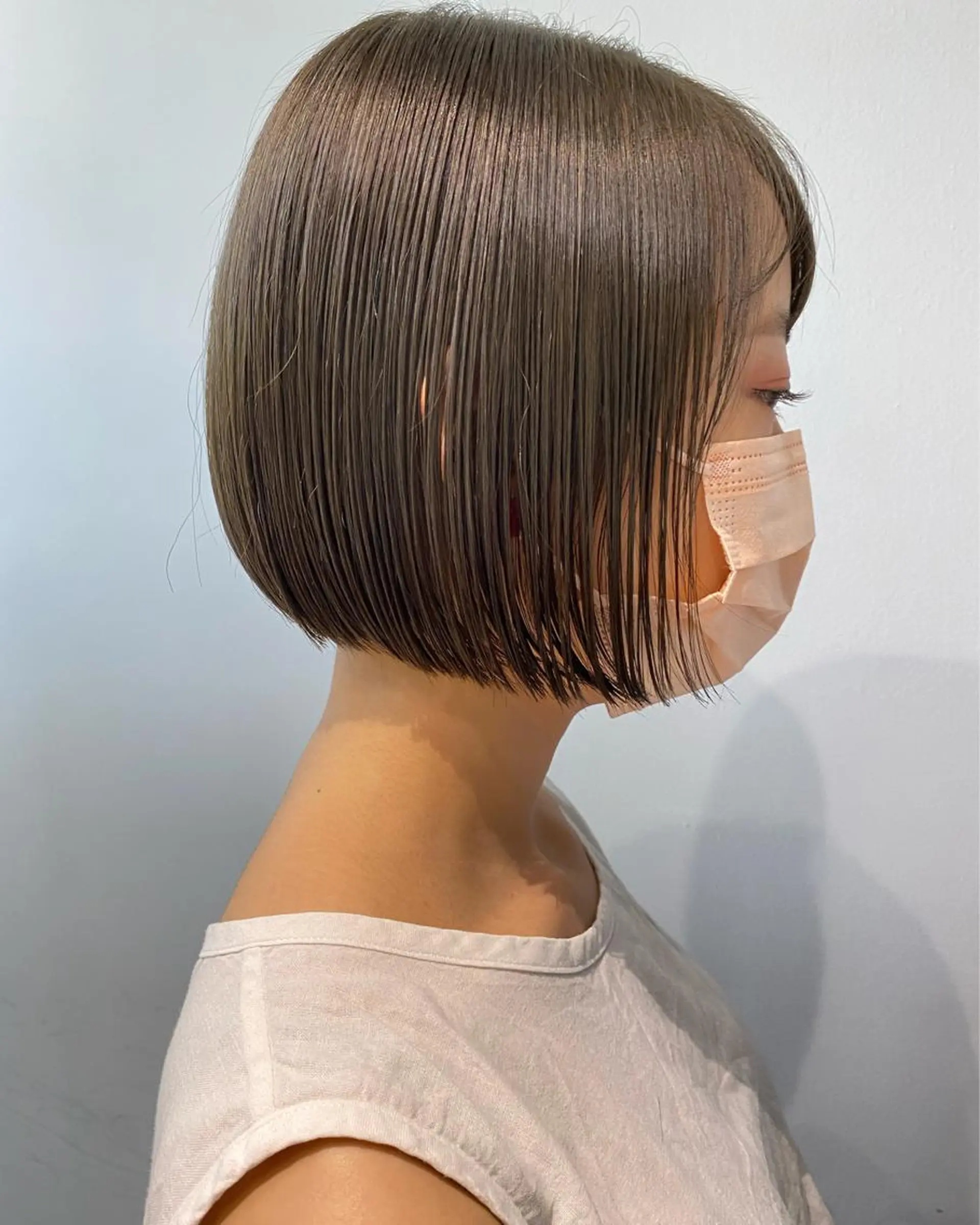 ショート カラー ヘアアレンジ Nancy所属・束感まつげ❤︎ あみのマツエク・マツパデザイン